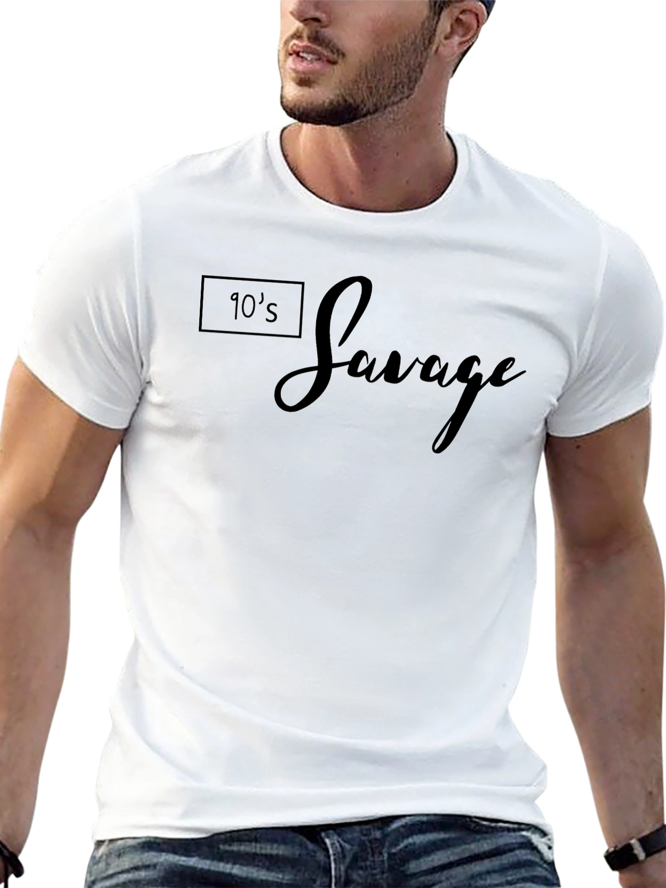 90s Savage Black T-Shirt