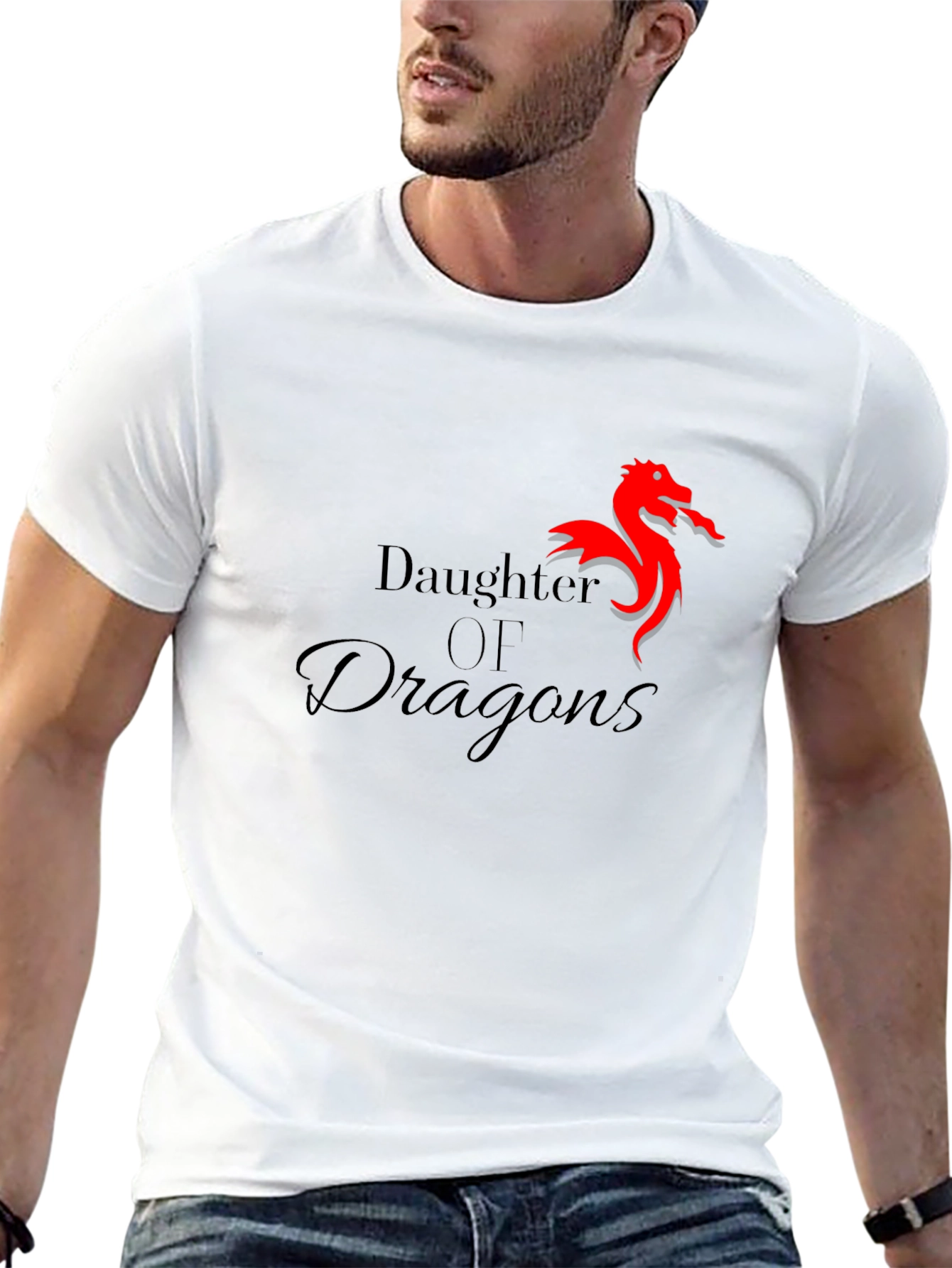 Daughter of Dragons Graphic T-Shirt - Black