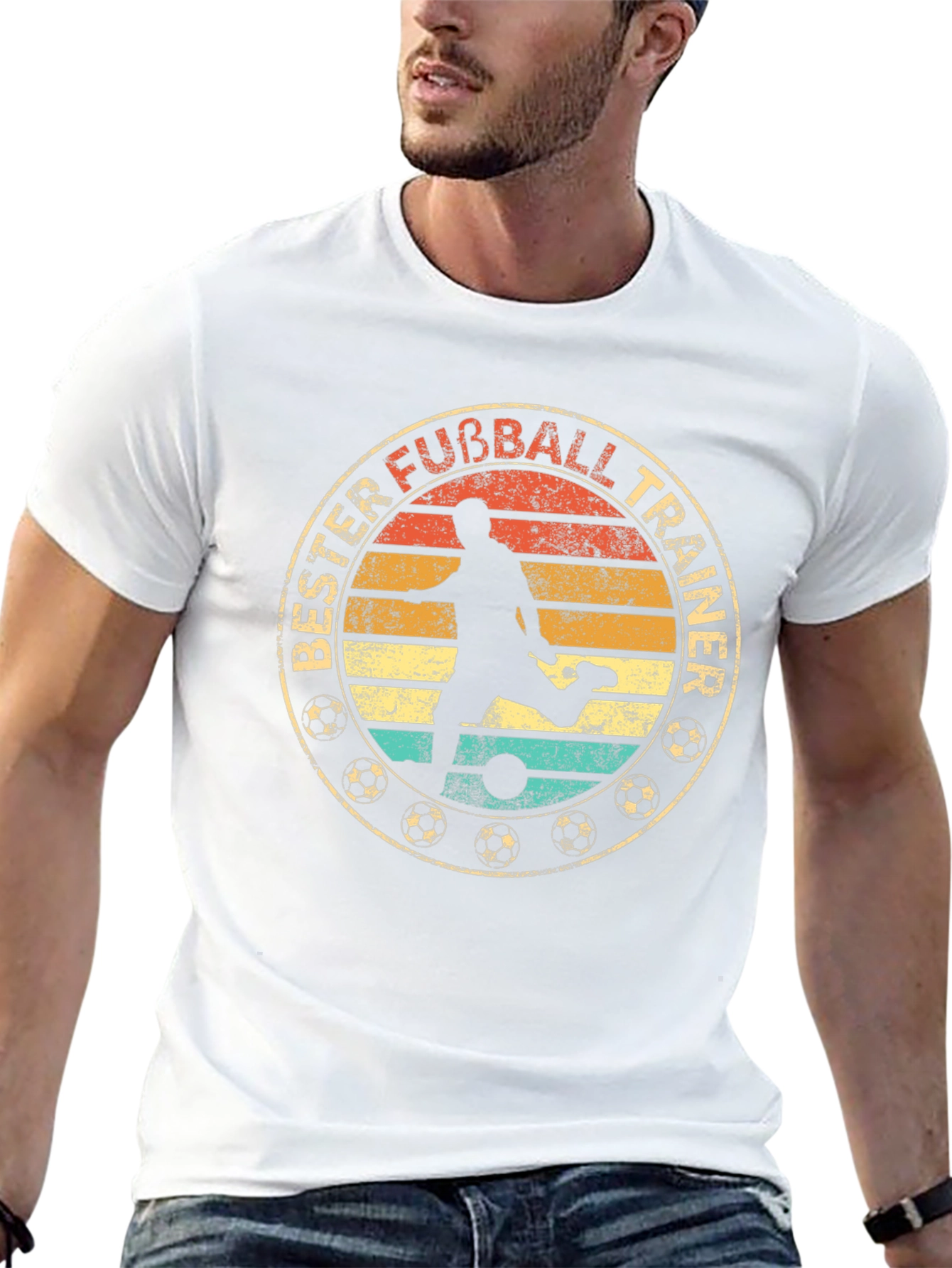 Bester Fußball Trainer T-Shirt