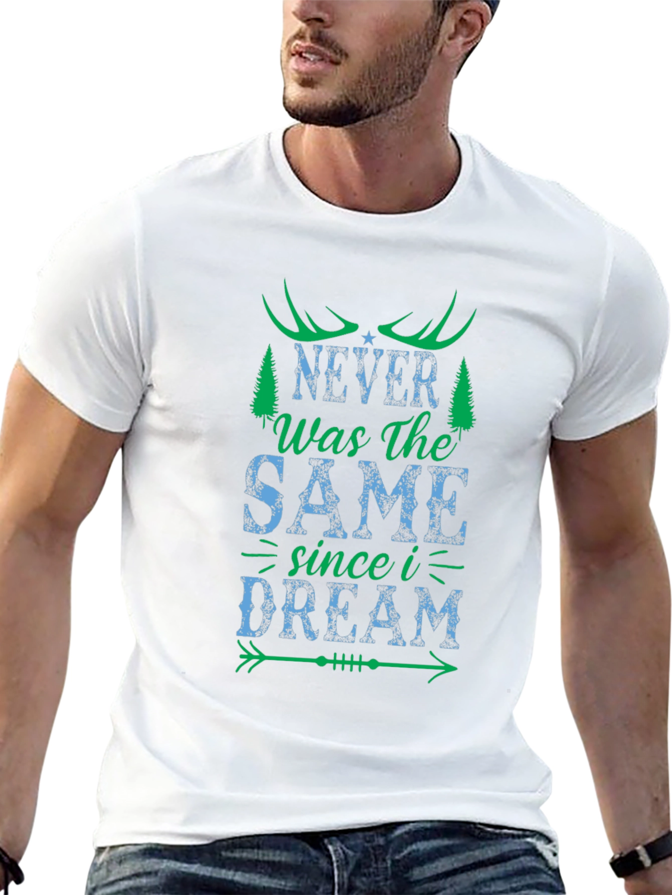 Never Was The Same Tee - Black Graphic T-Shirt