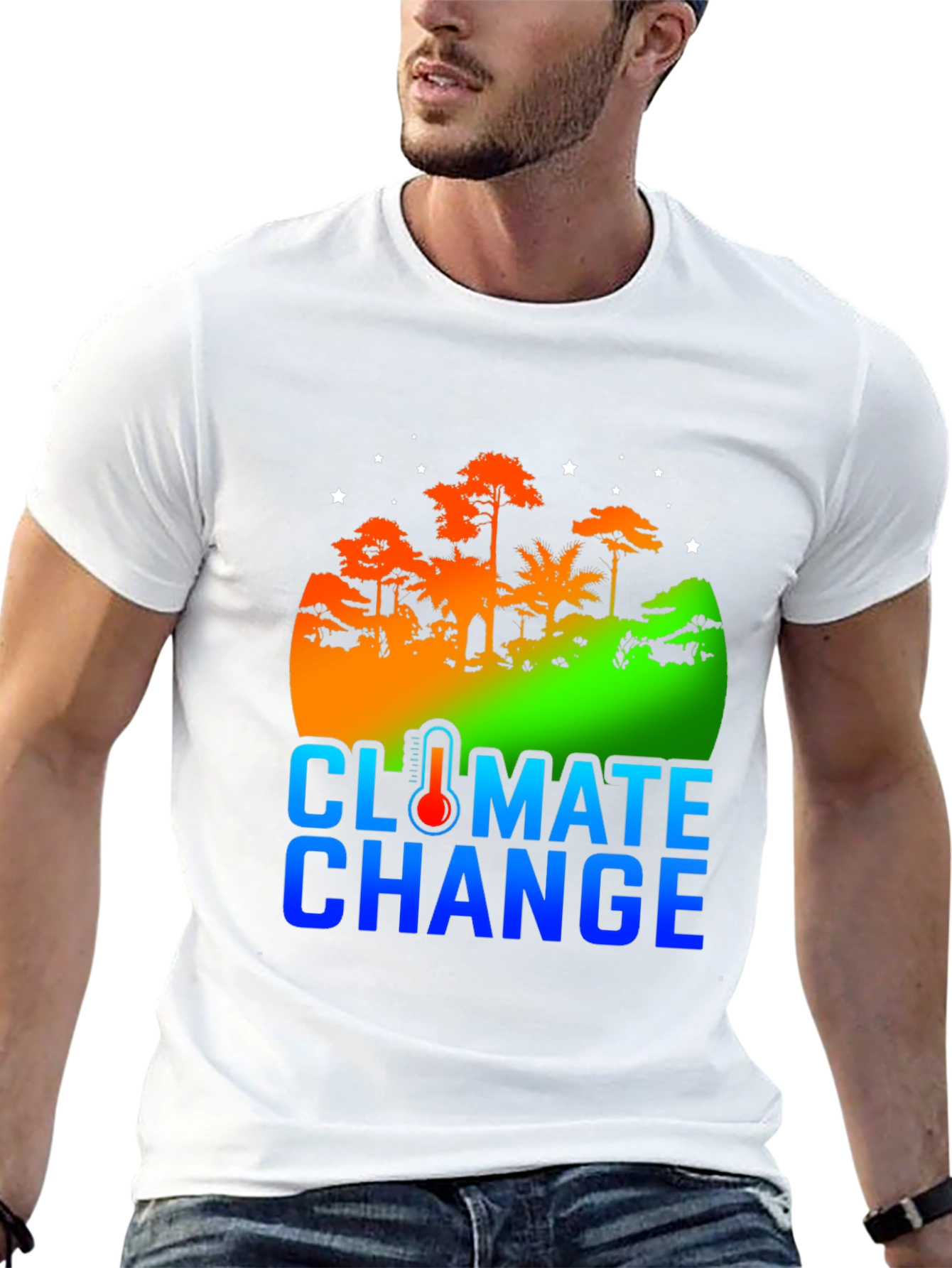 Climate Change Graphic T-Shirt