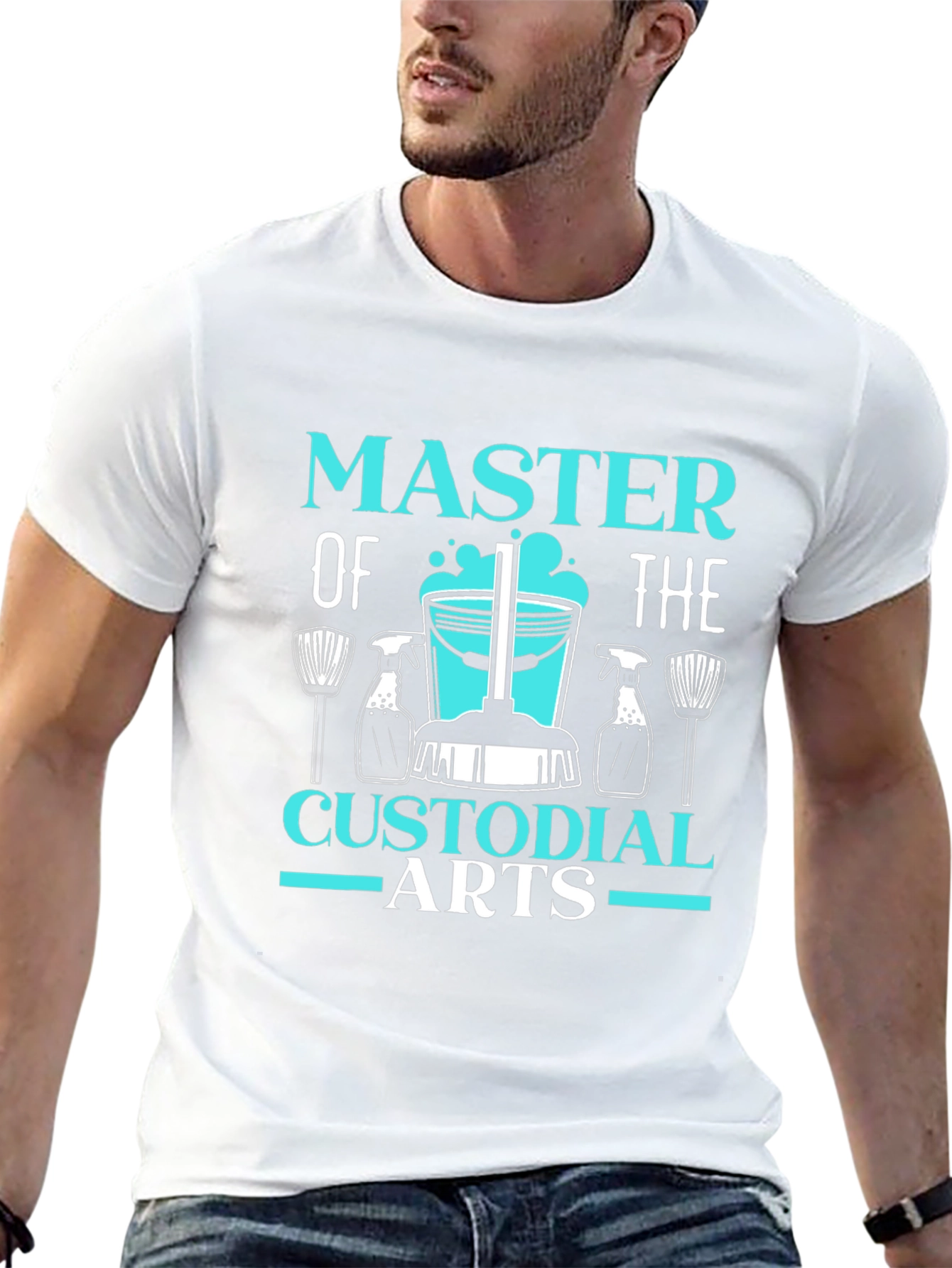 Master of the Custodial Arts Graphic T-Shirt