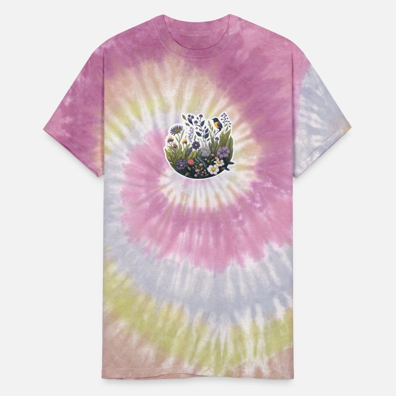 Watercolor Meadow Flowers.