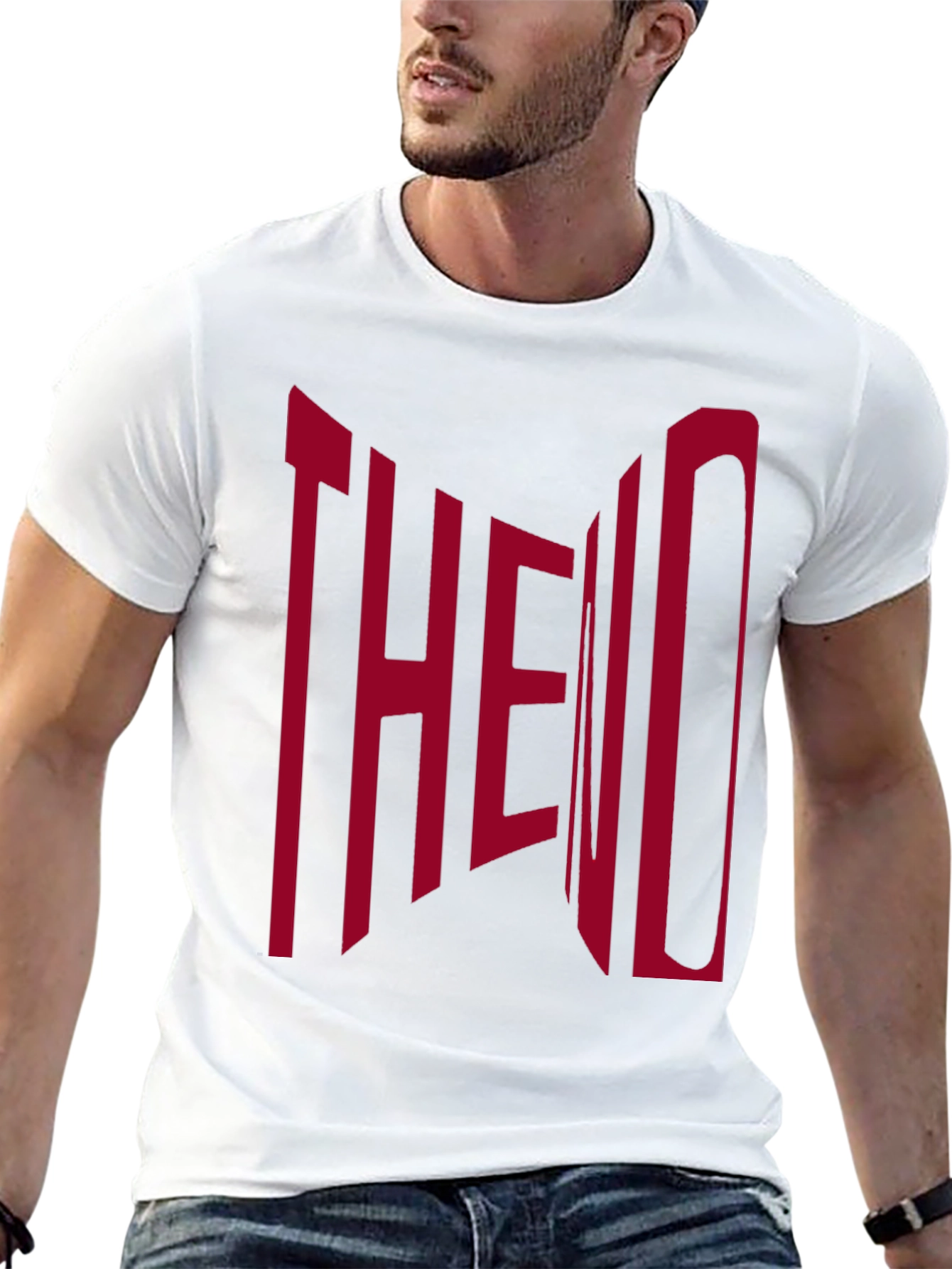 The End Graphic Print Black T-Shirt