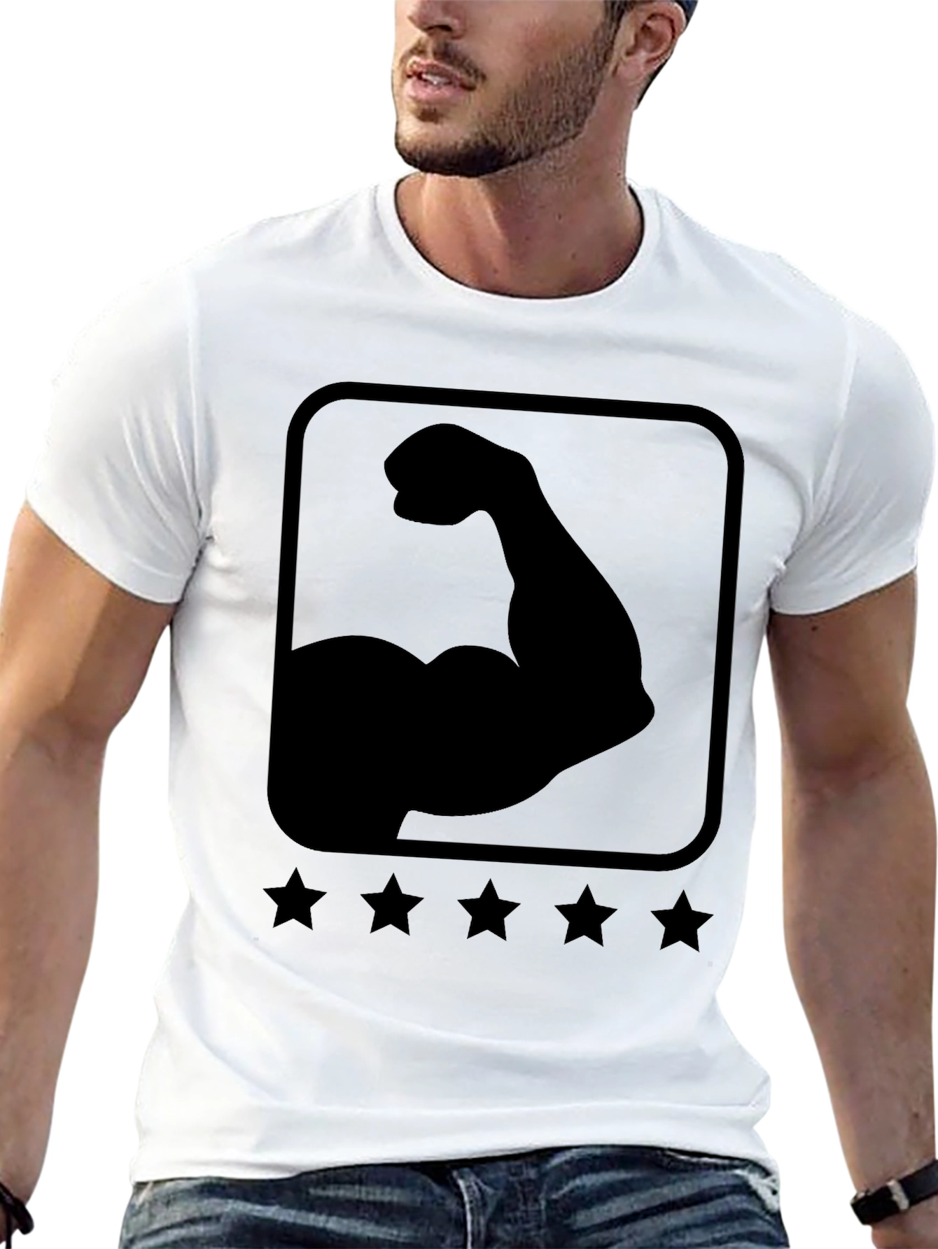 Muscle Flex T-Shirt - Gym Workout Tee