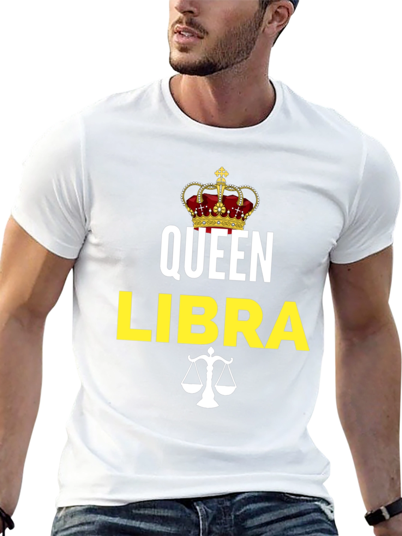 Queen Libra Zodiac Sign T-Shirt