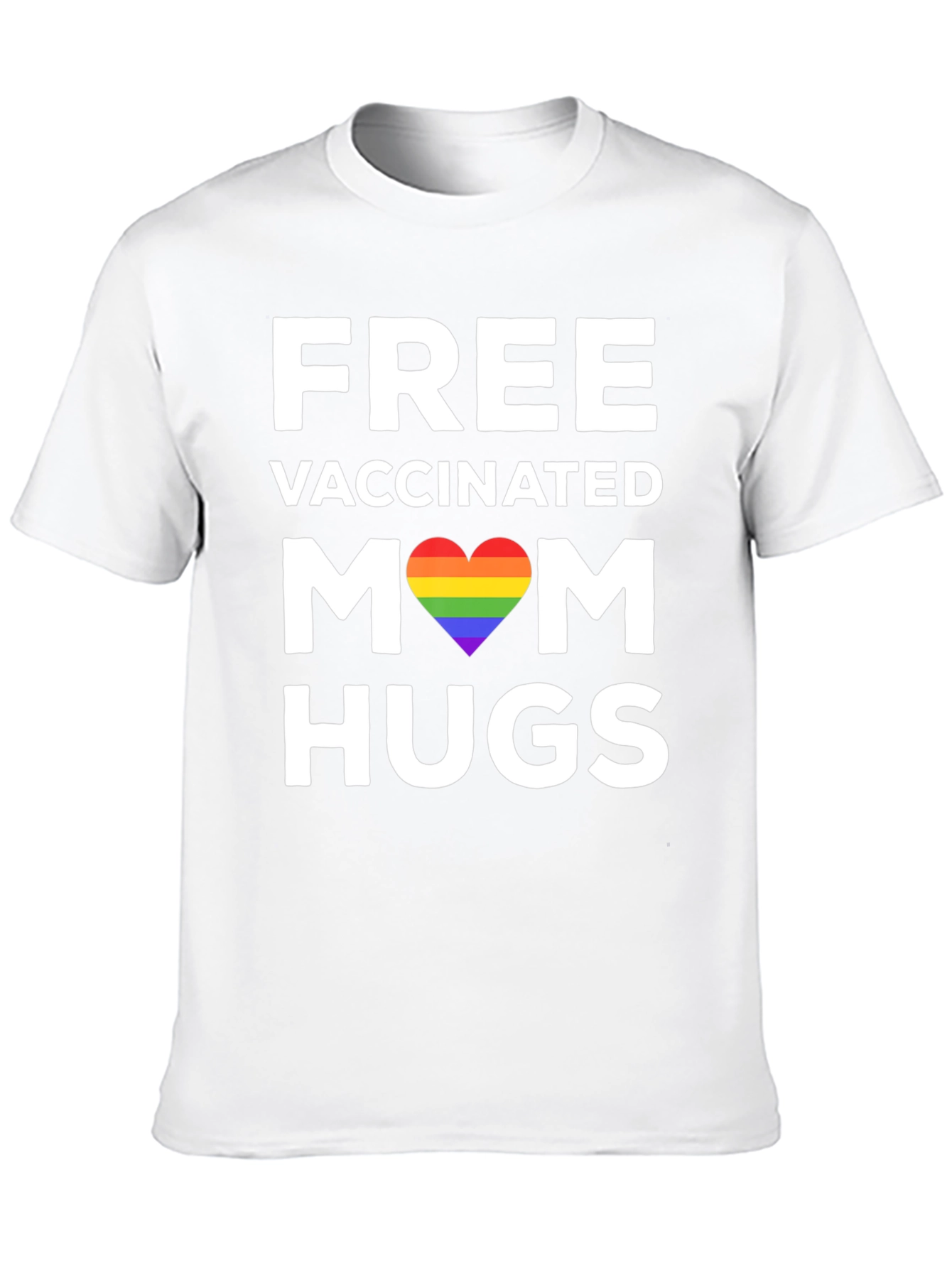 Vaccinated Mom Pride Hugs T-Shirt
