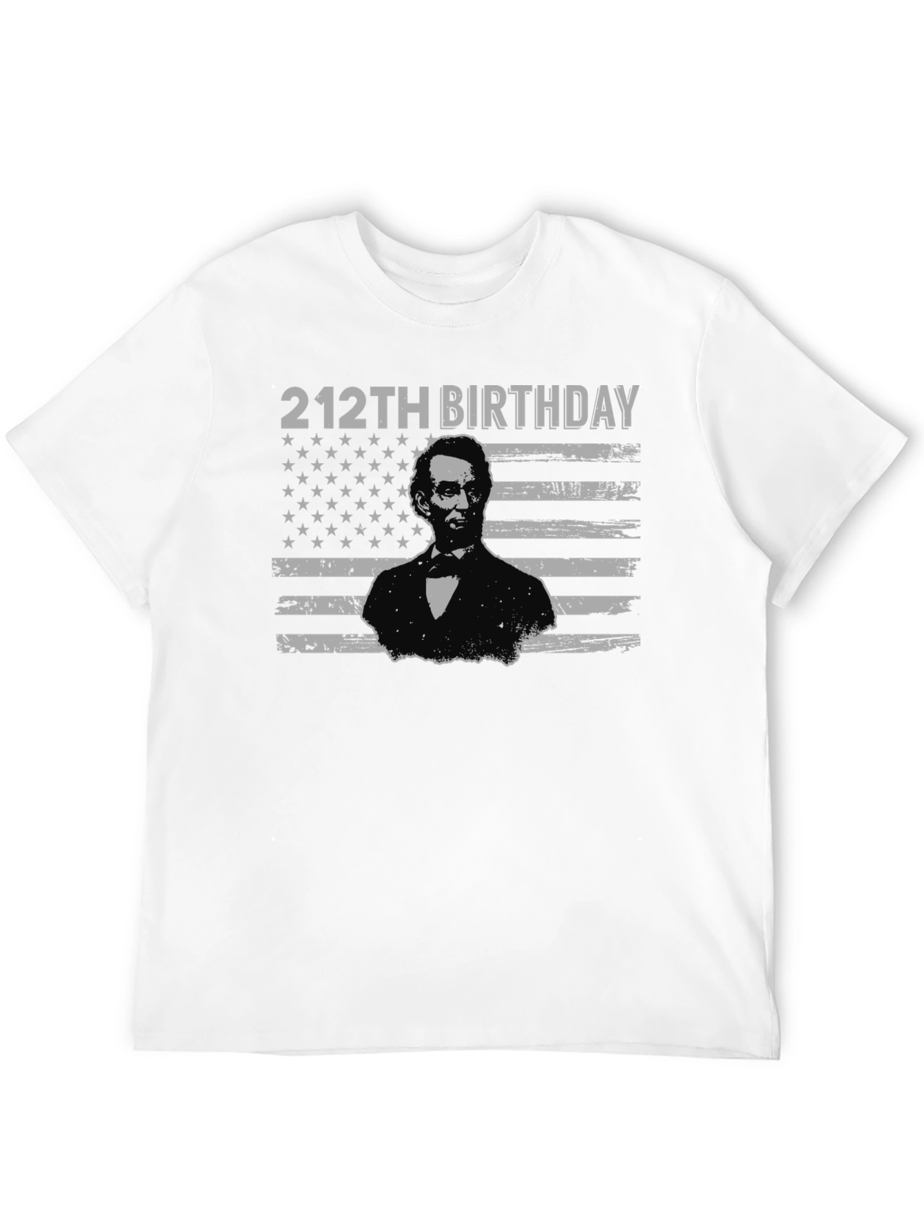 Abraham Lincoln 212th Birthday Patriotic T-Shirt