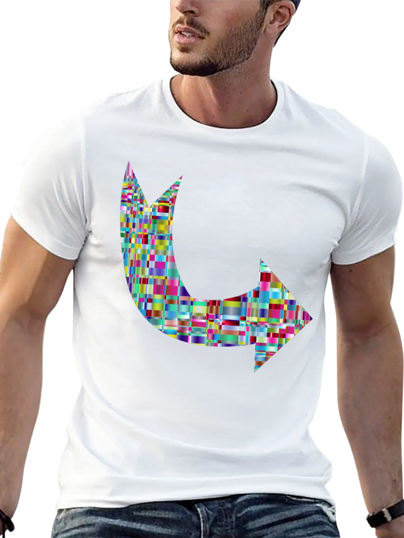 Abstract Arrow T-Shirt - Mens Graphic Tee