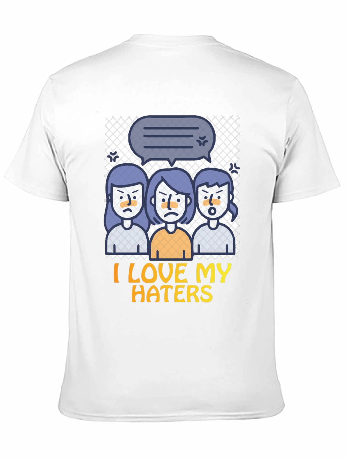 I Love My Haters Graphic Tee