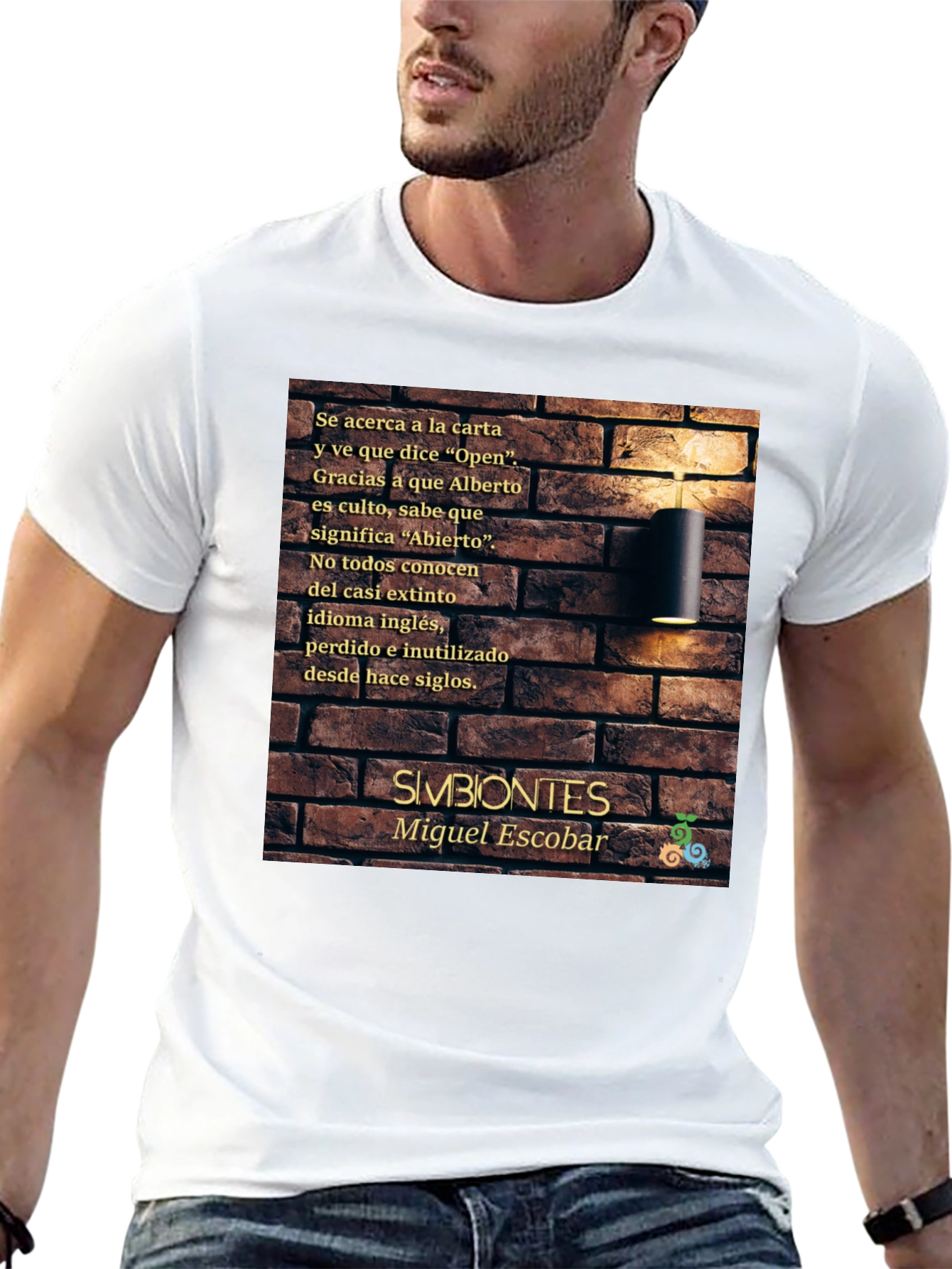 Literary Brick Wall T-Shirt