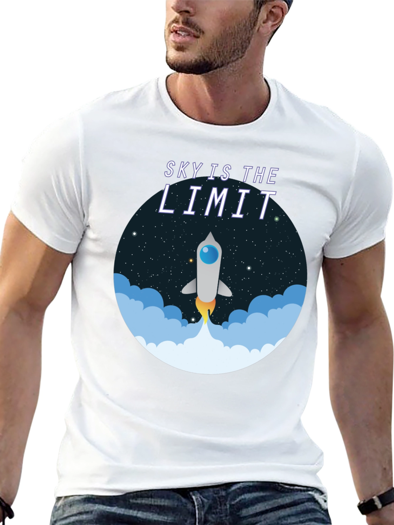 Sky is the Limit Rocket T-Shirt