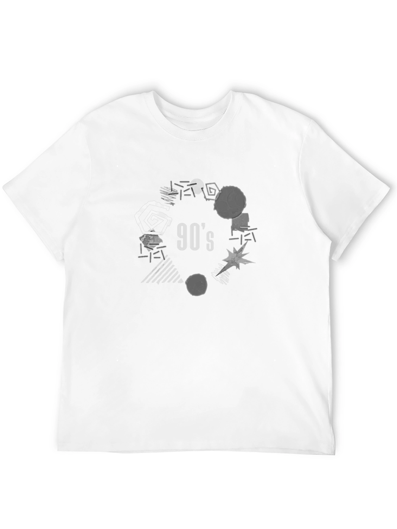 90s Graphic Tee - Black