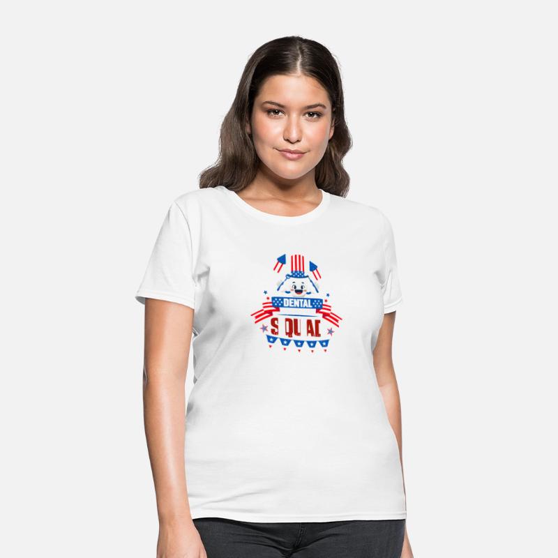 005409 4Th Of July Dentist American Patriotic Dent