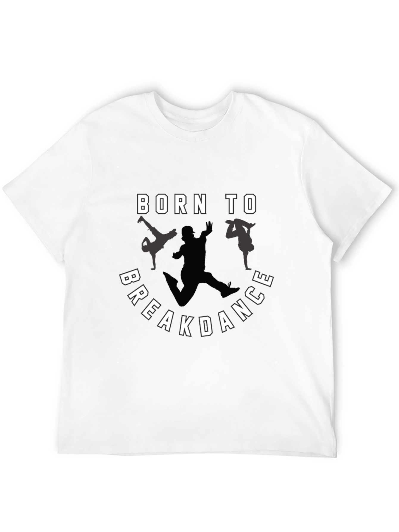 Born to Breakdance Graphic Tee - Black