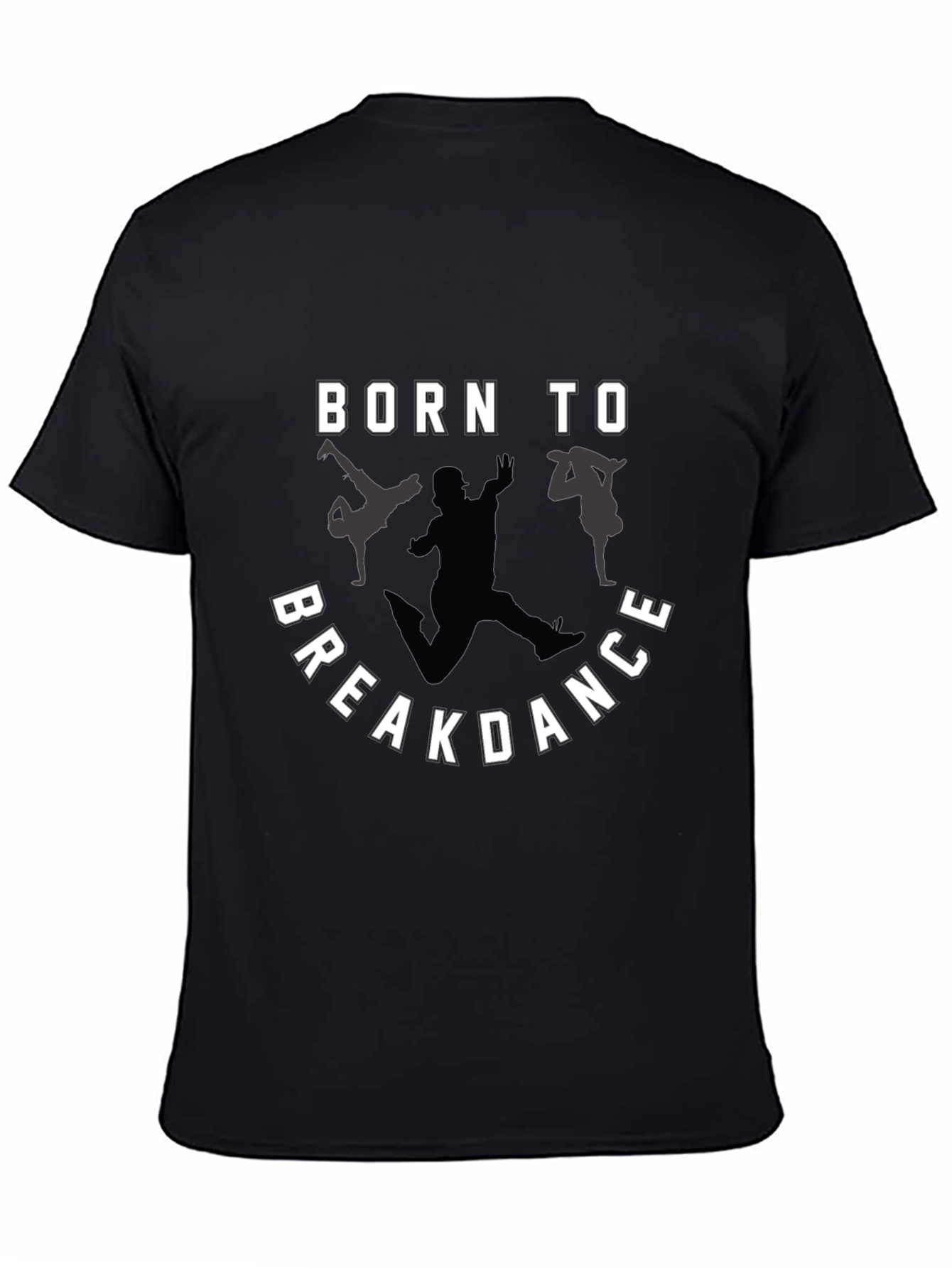 Born to Breakdance Graphic Tee - Black