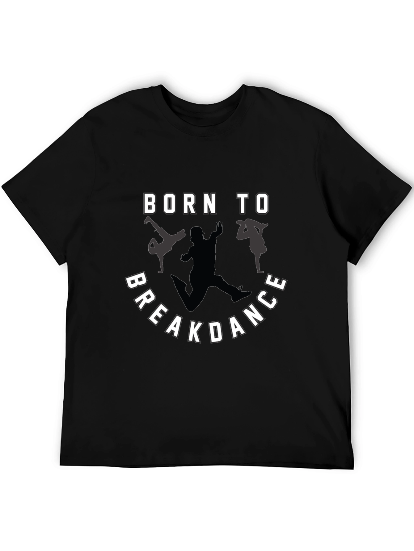 Born to Breakdance Graphic Tee - Black
