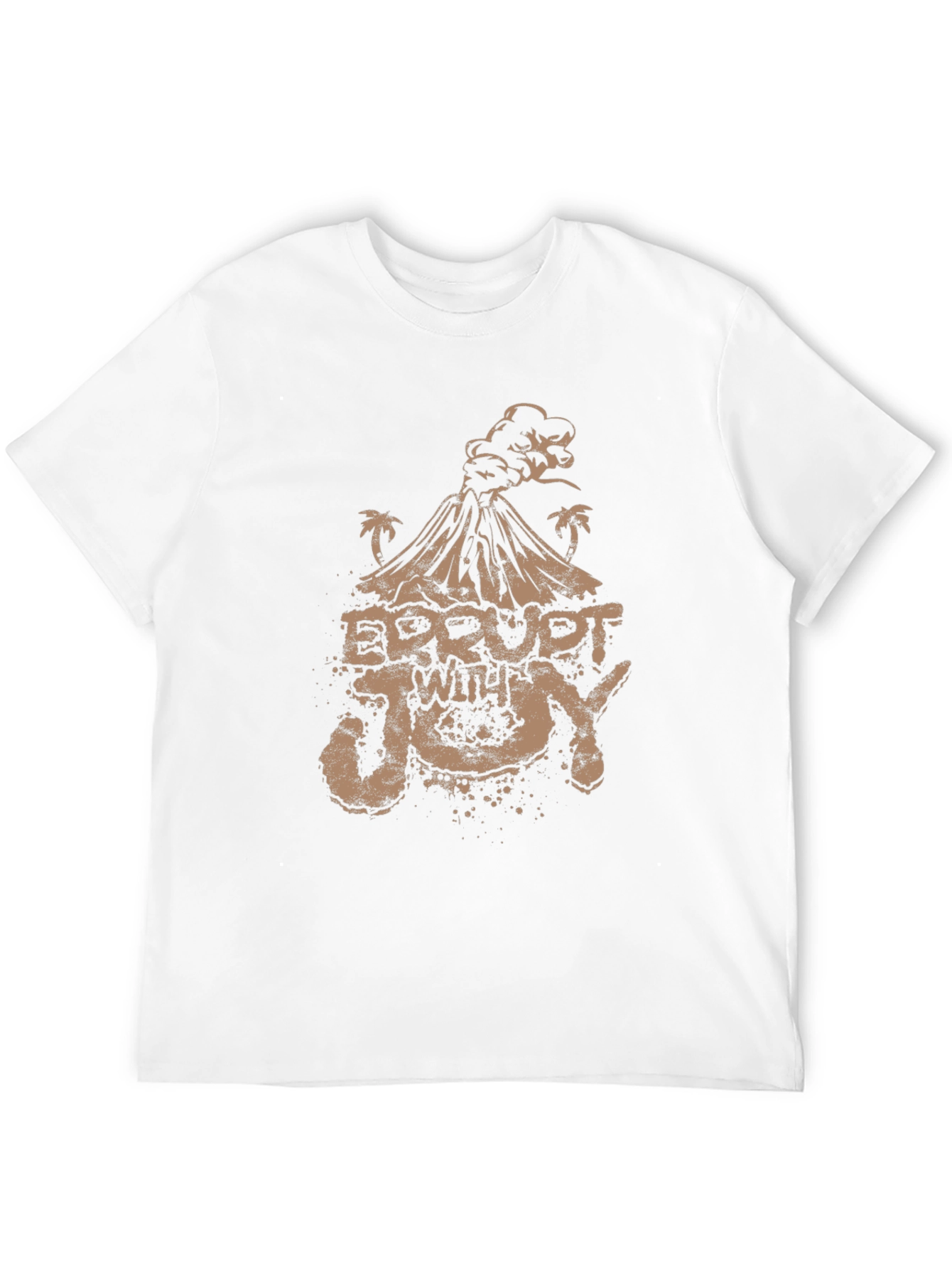 Erupt With Joy T-Shirt - Volcano Graphic Tee