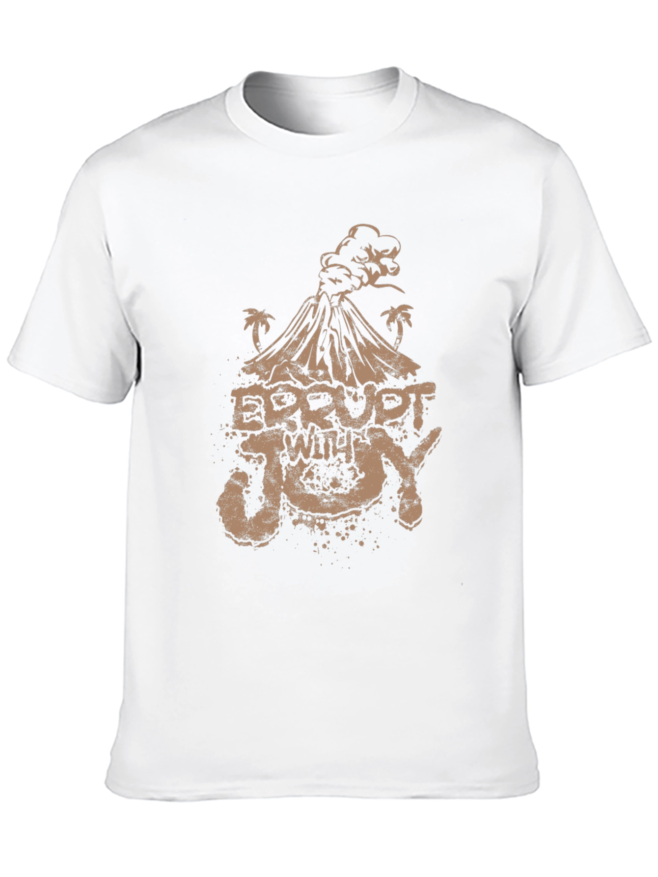 Erupt With Joy T-Shirt - Volcano Graphic Tee