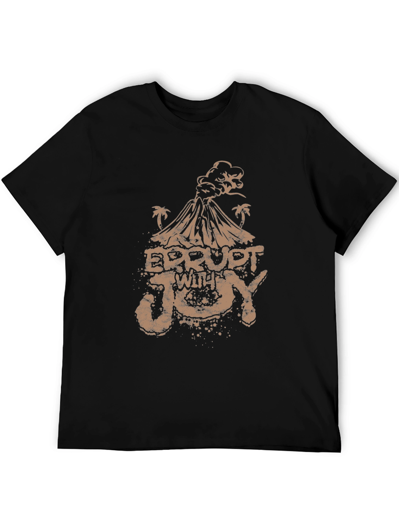 Erupt With Joy T-Shirt - Volcano Graphic Tee