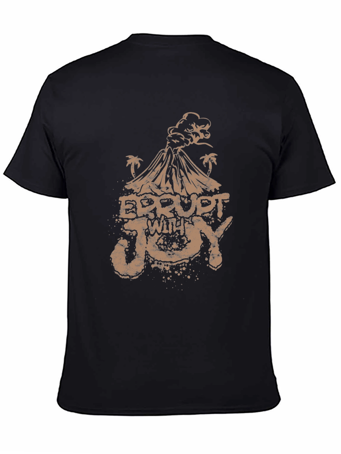 Erupt With Joy T-Shirt - Volcano Graphic Tee