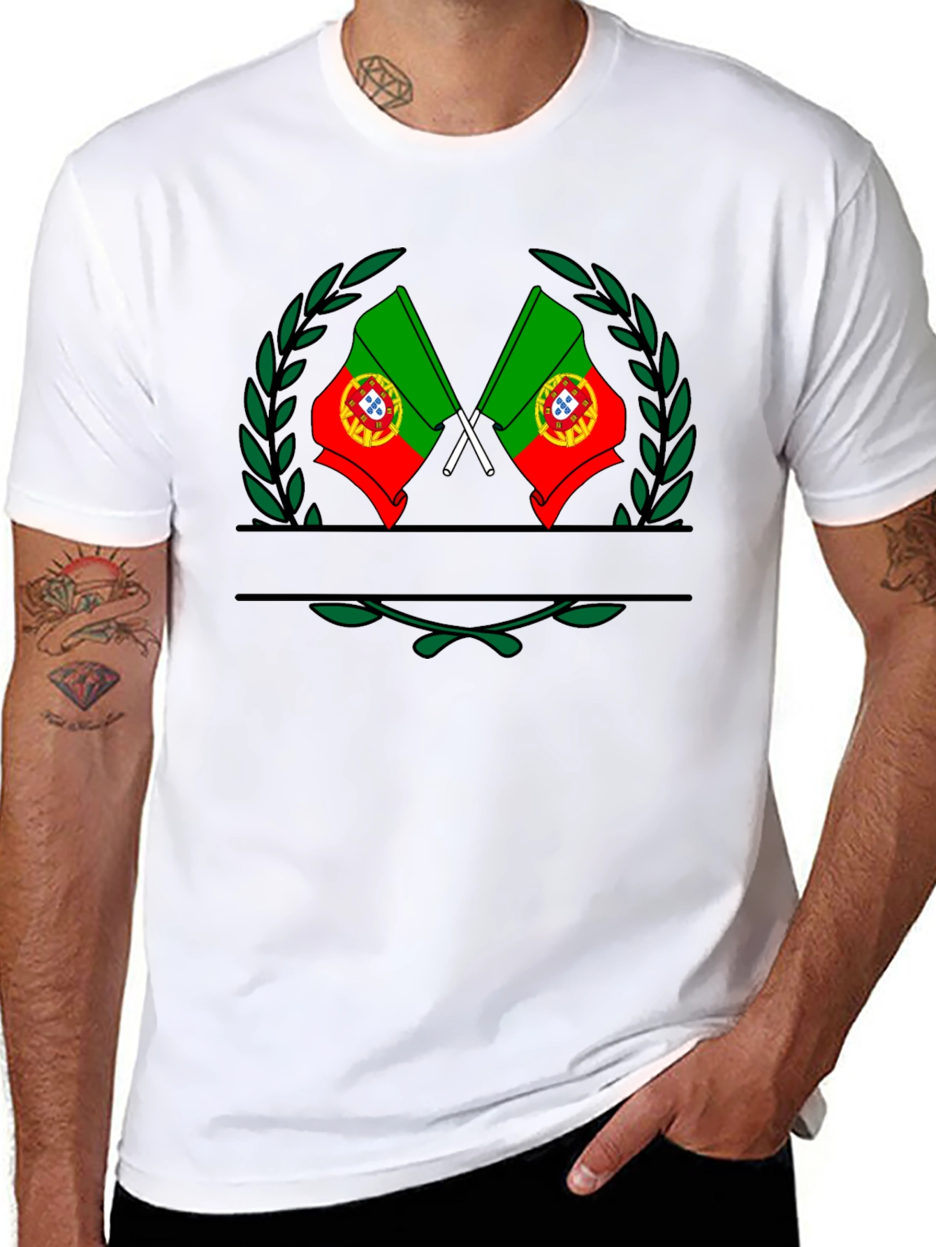Portugal Flag T-Shirt - Graphic Tee