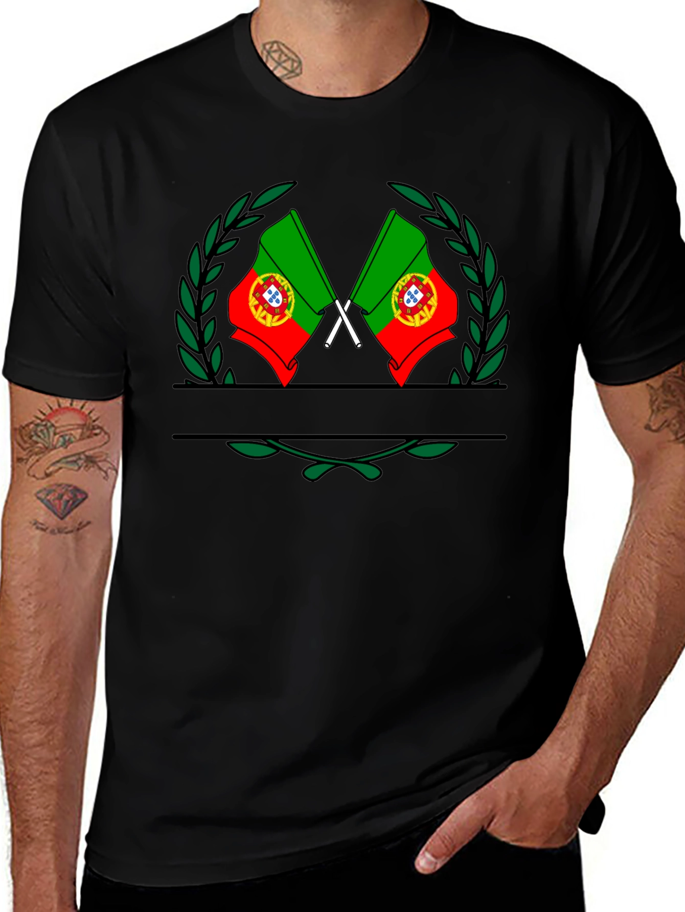 Portugal Flag T-Shirt - Graphic Tee