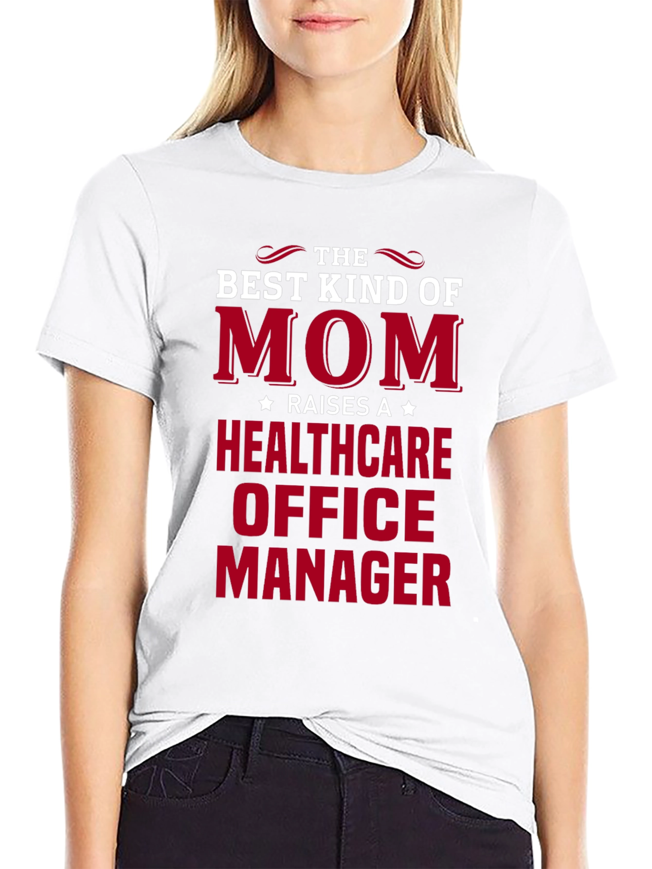 Healthcare Office Manager Mom T-Shirt