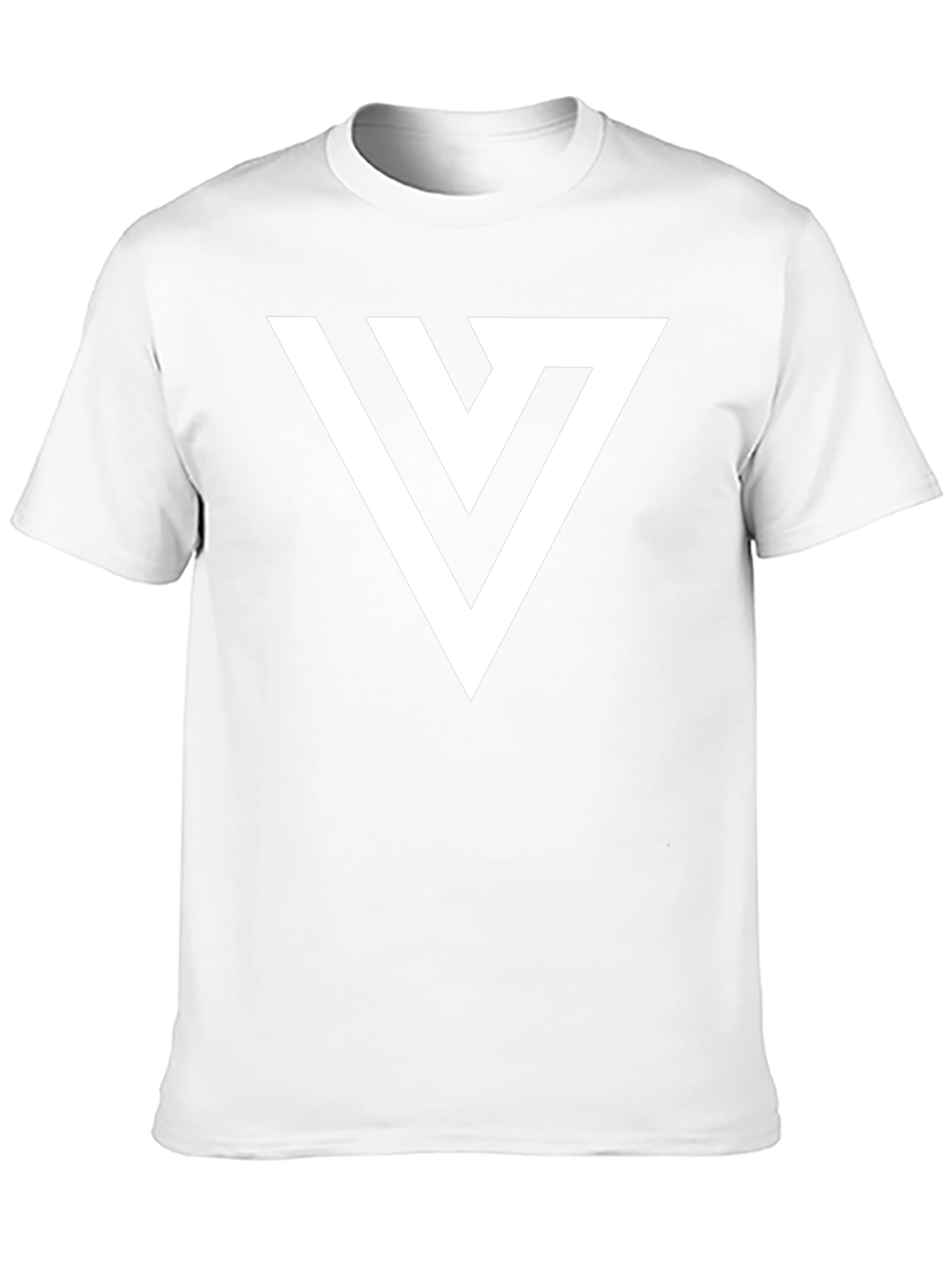 Minimalist V Logo Black T-Shirt