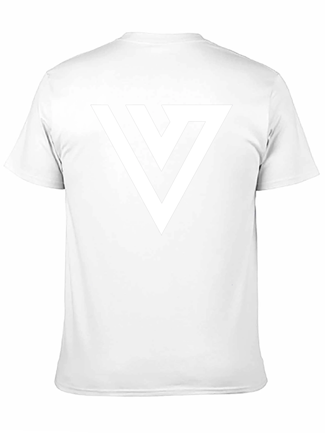 Minimalist V Logo Black T-Shirt