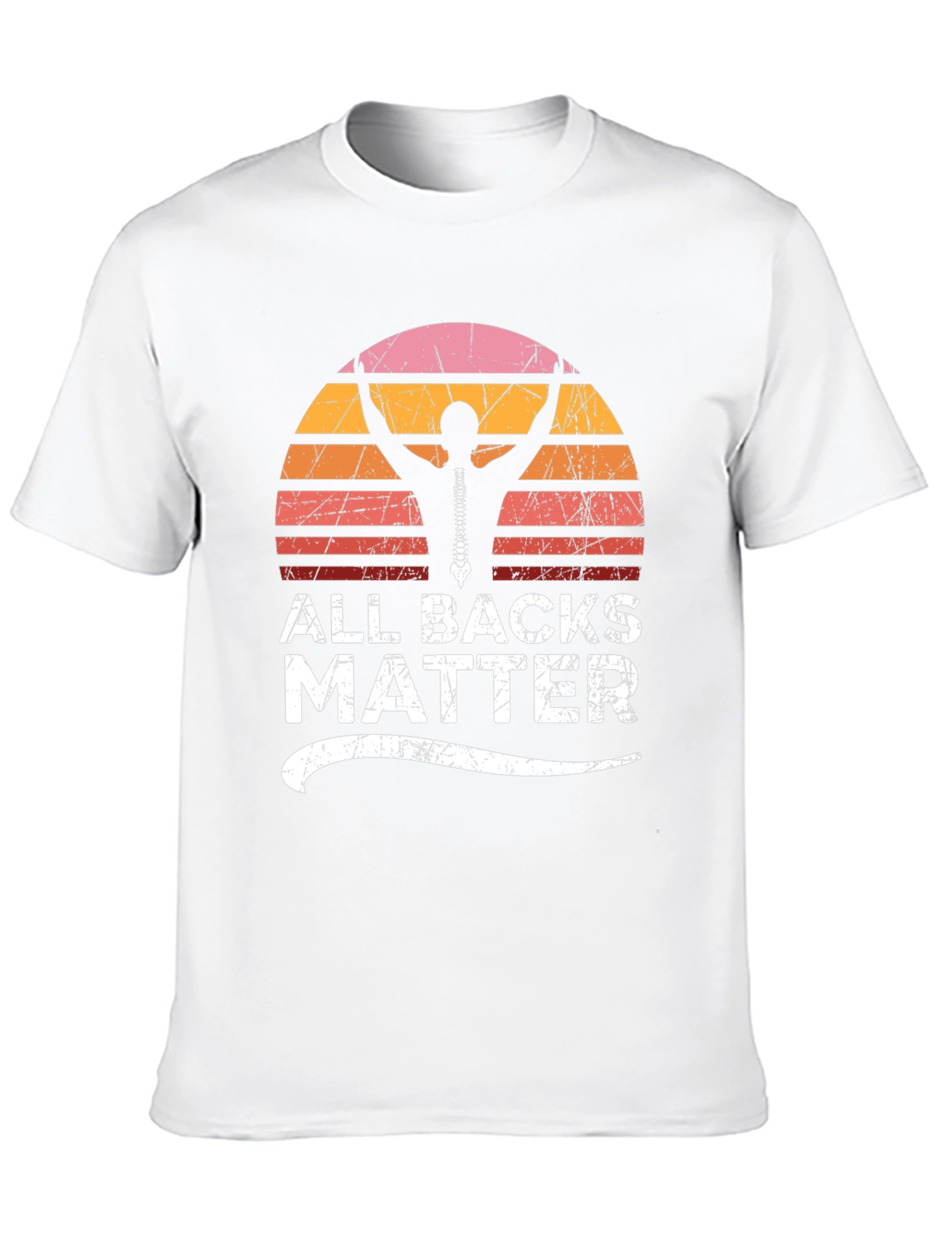 All Backs Matter T-Shirt - Chiropractic Support Tee
