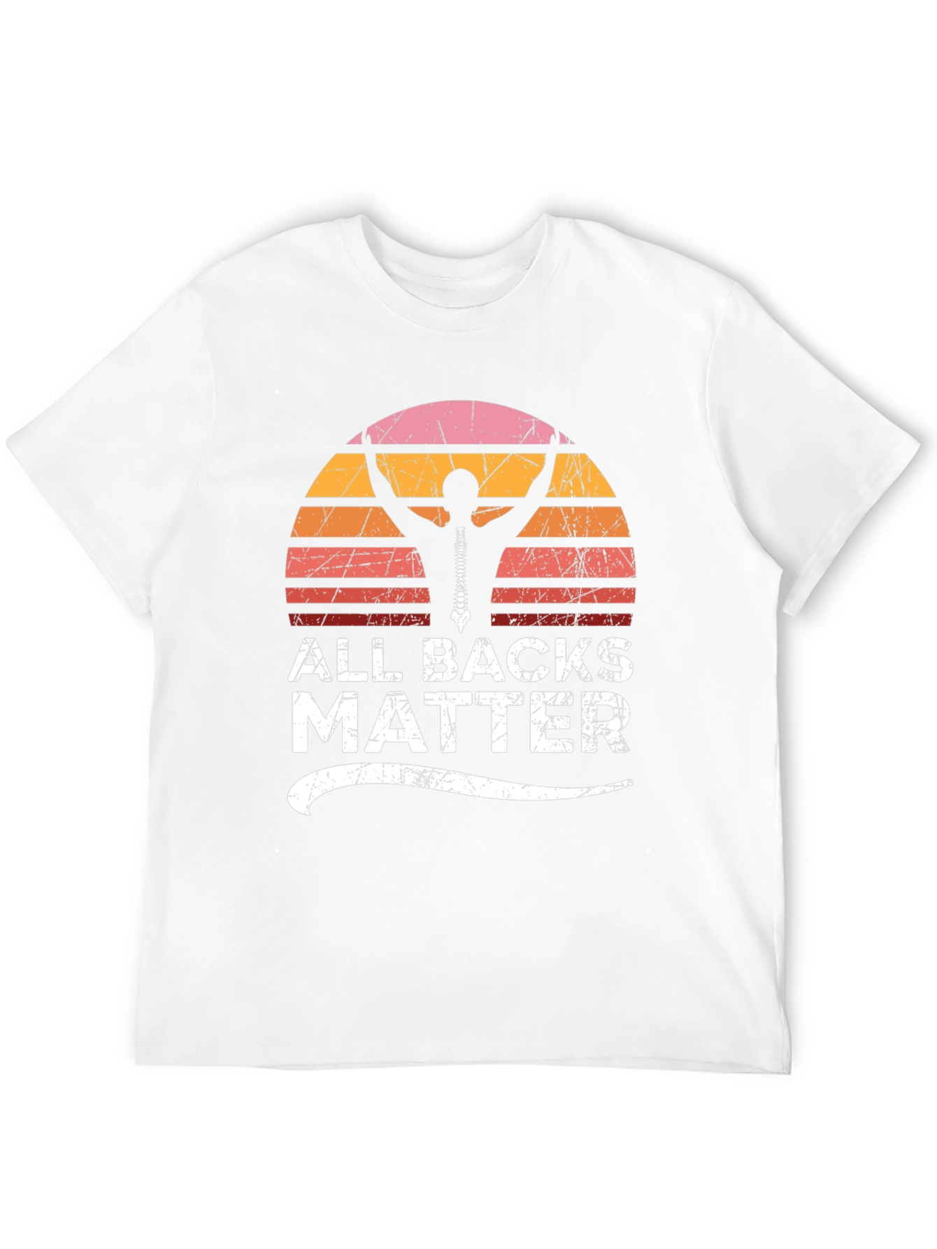 All Backs Matter T-Shirt - Chiropractic Support Tee