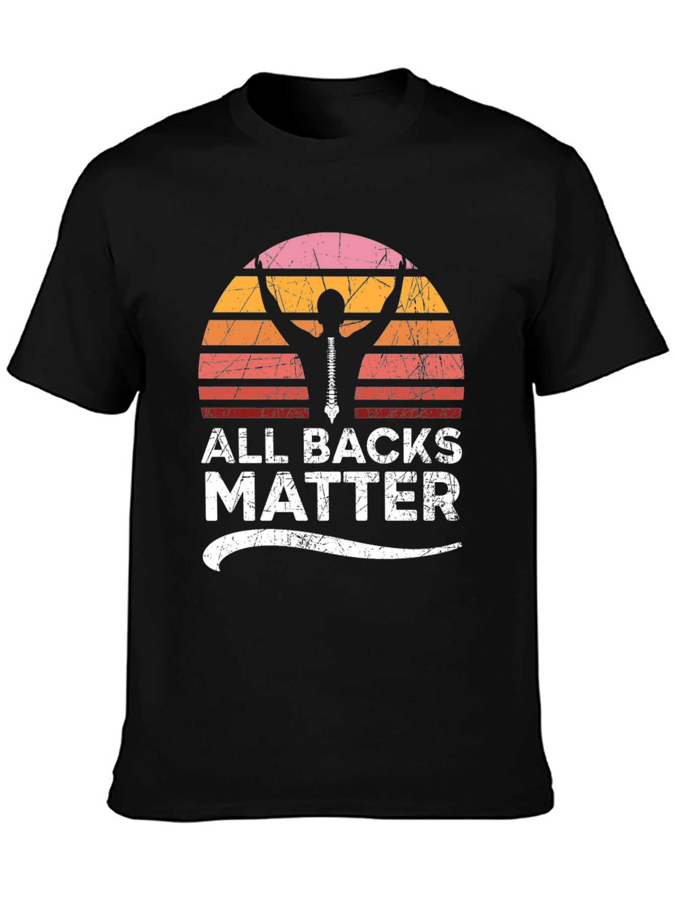 All Backs Matter T-Shirt - Chiropractic Support Tee
