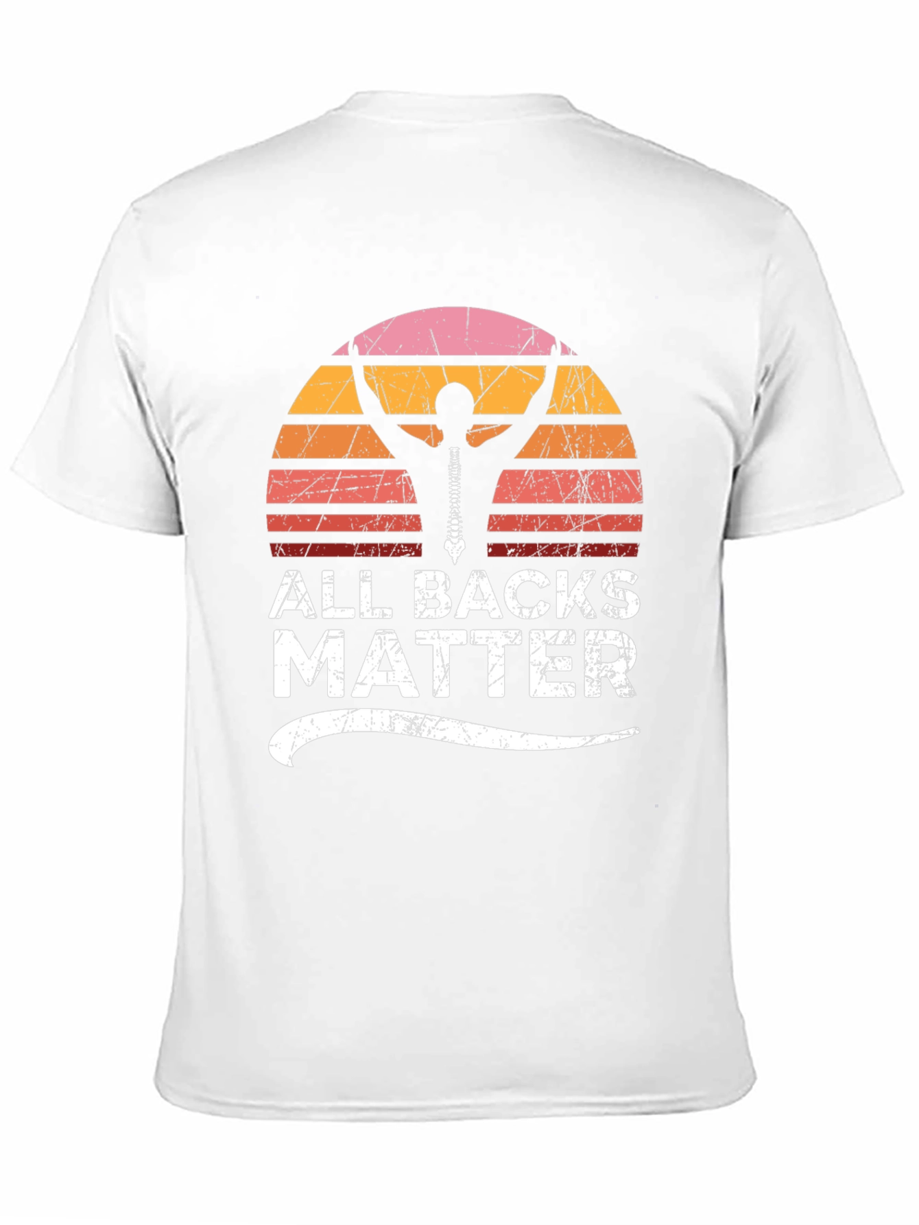 All Backs Matter T-Shirt - Chiropractic Support Tee