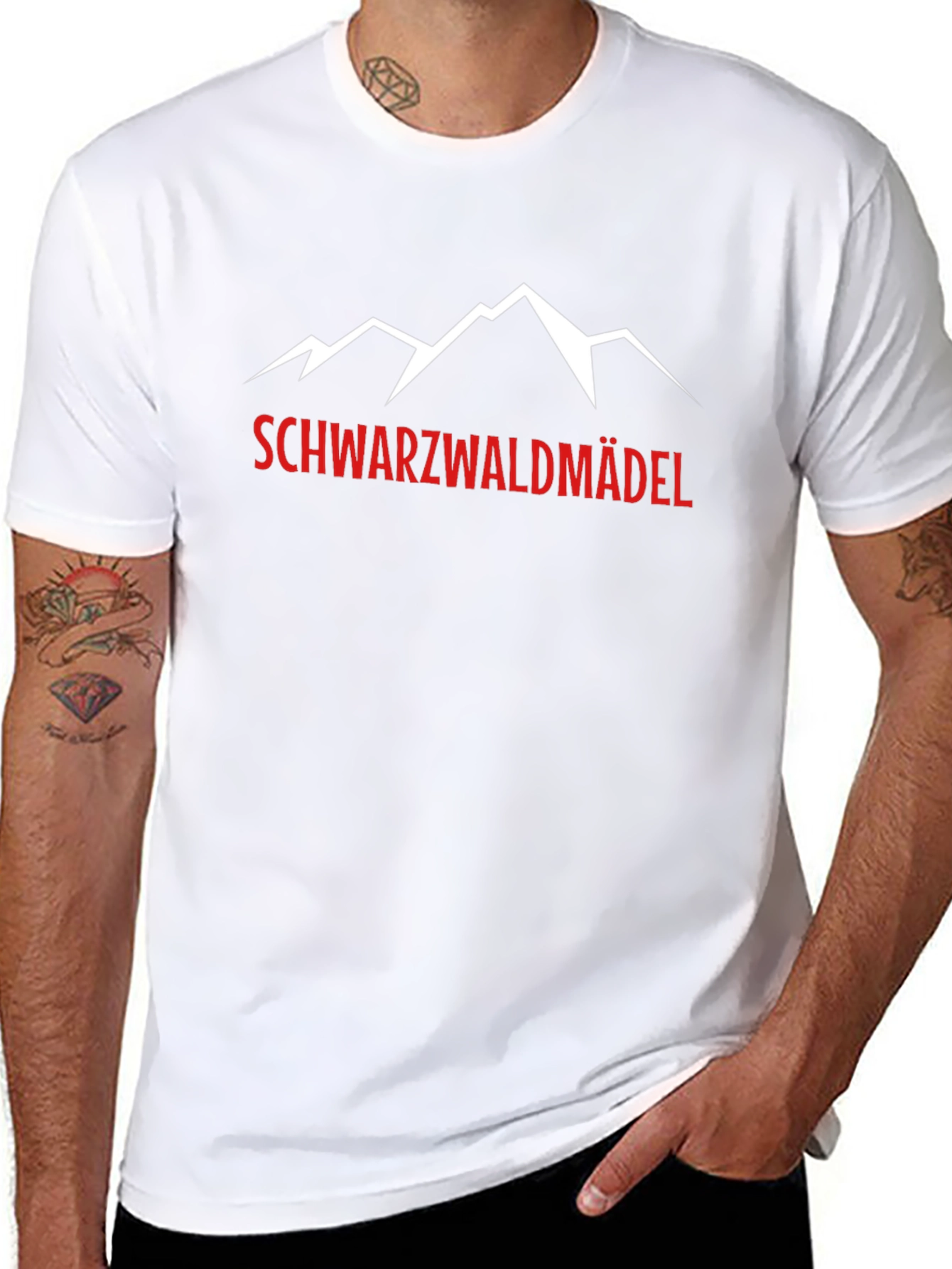 Schwarzwaldmädel T-Shirt - Black Forest Girl Tee