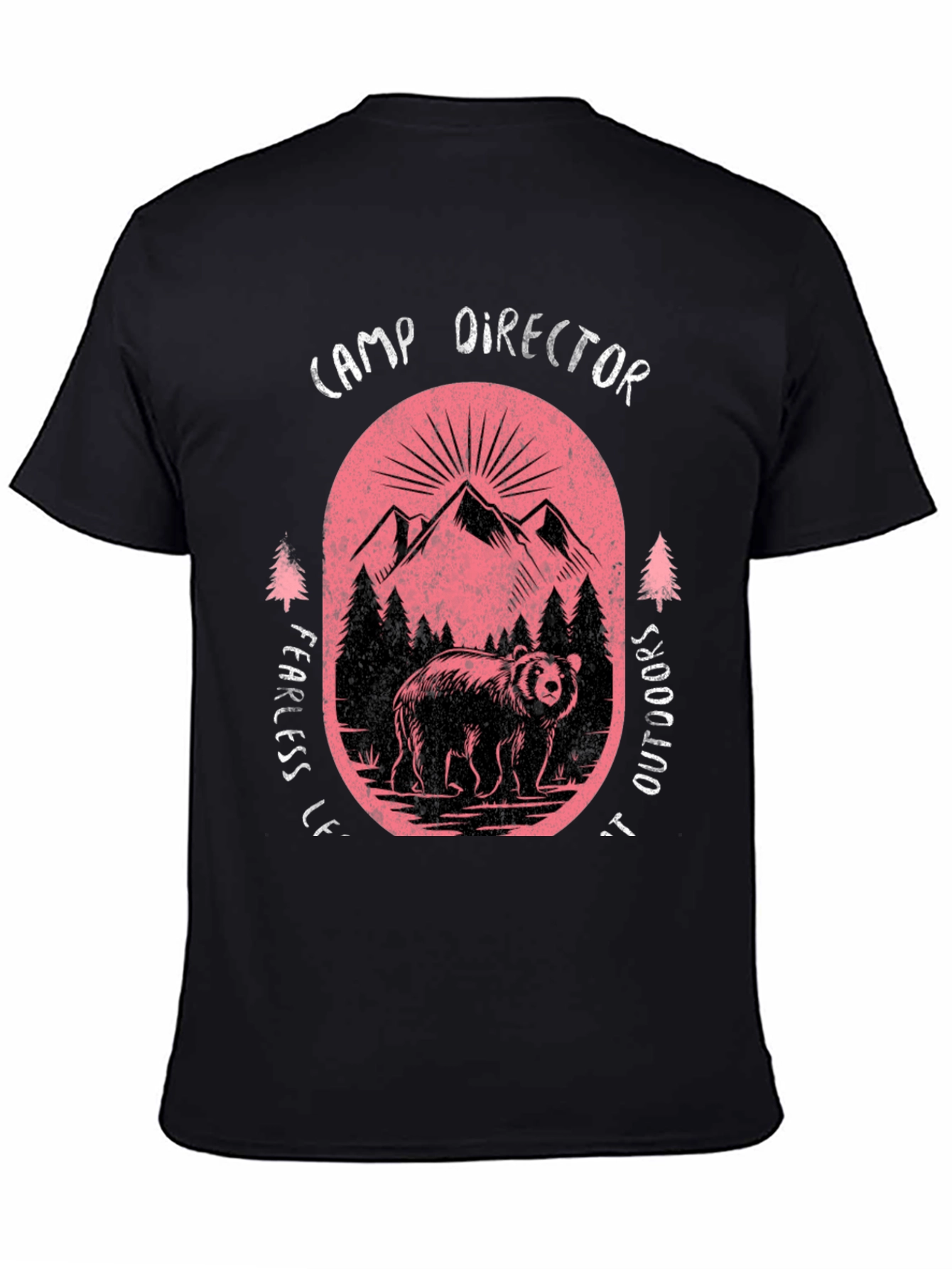 Camp Director Bear Graphic Tee