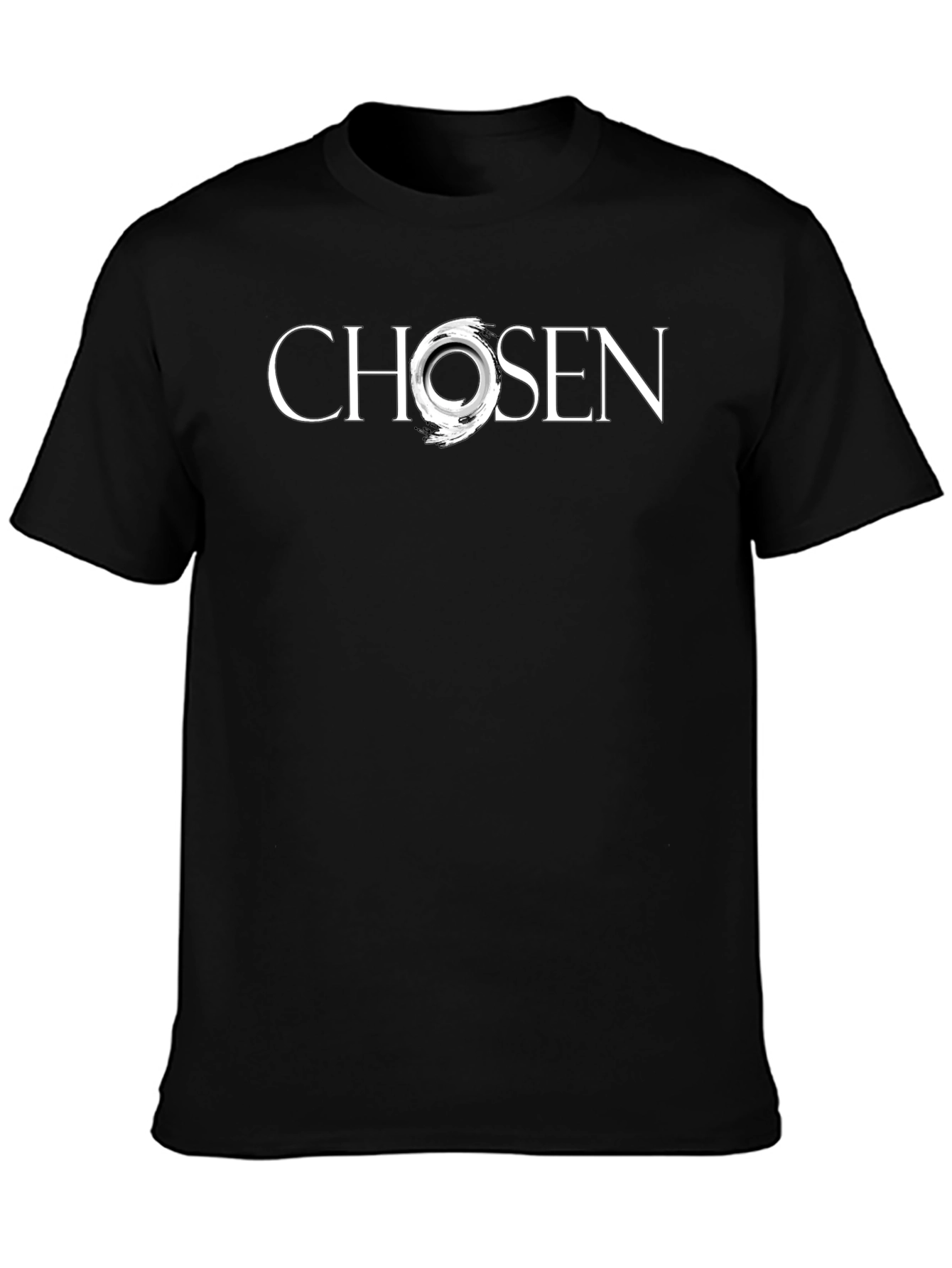 Chosen Graphic Tee - Stylish Black T-Shirt