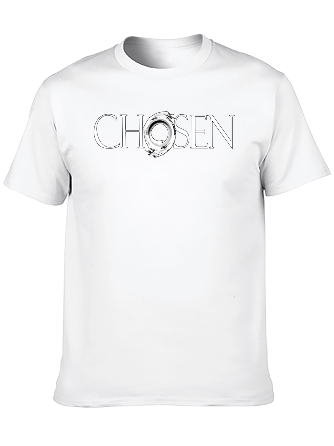 Chosen Graphic Tee - Stylish Black T-Shirt