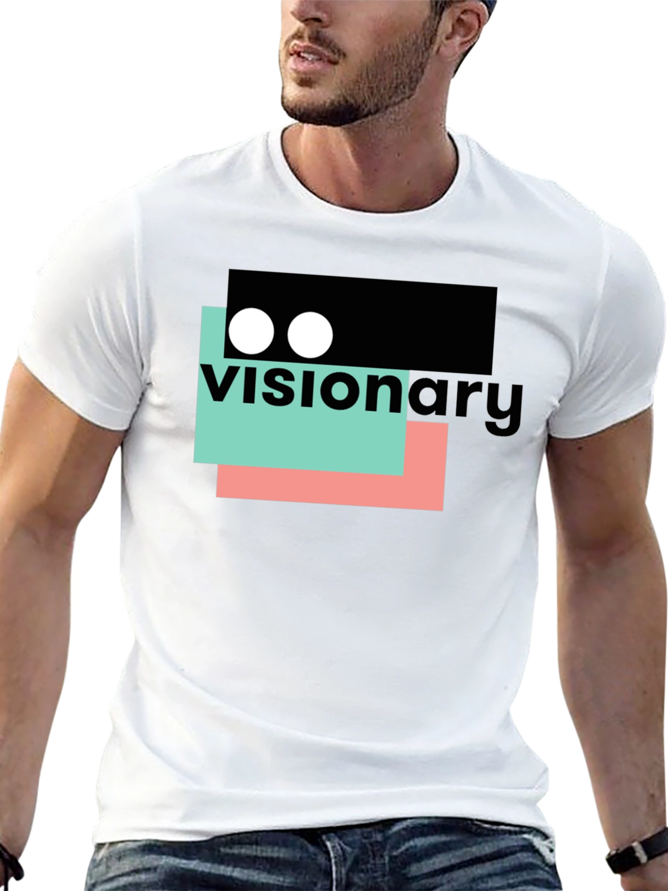Visionary Graphic T-Shirt - Bold Design Soft Fabric