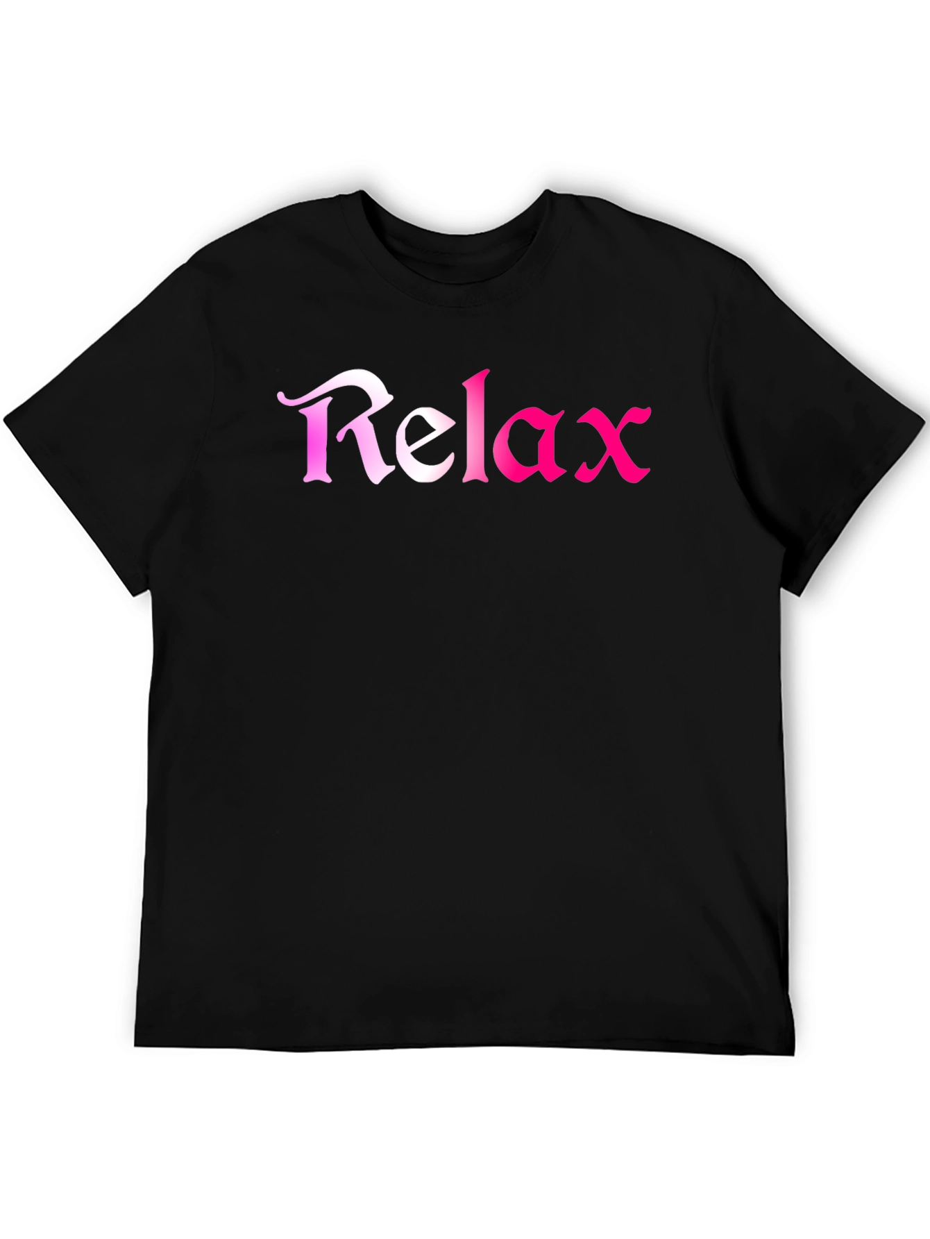 Relax Black T-Shirt