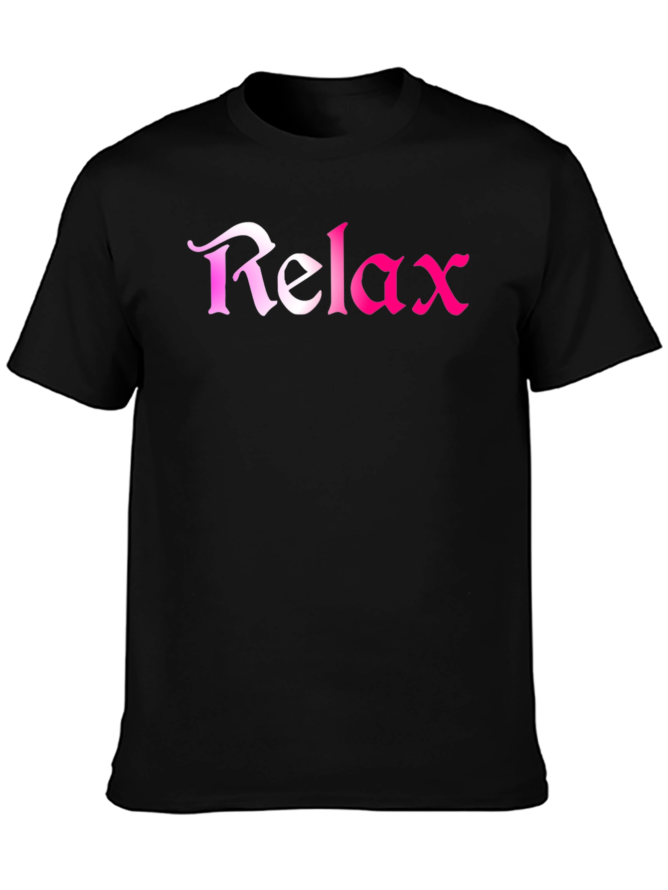 Relax Black T-Shirt