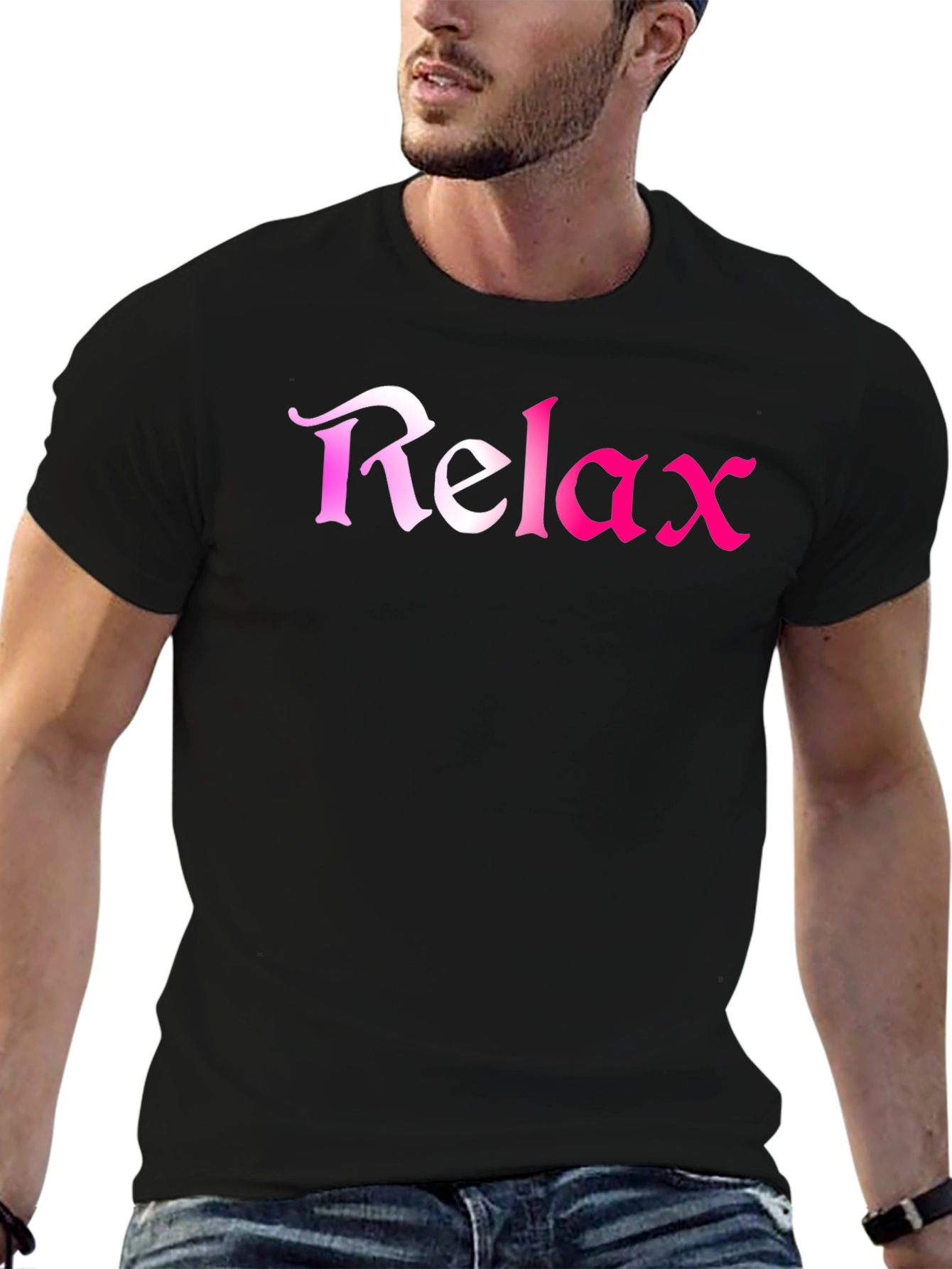 Relax Black T-Shirt