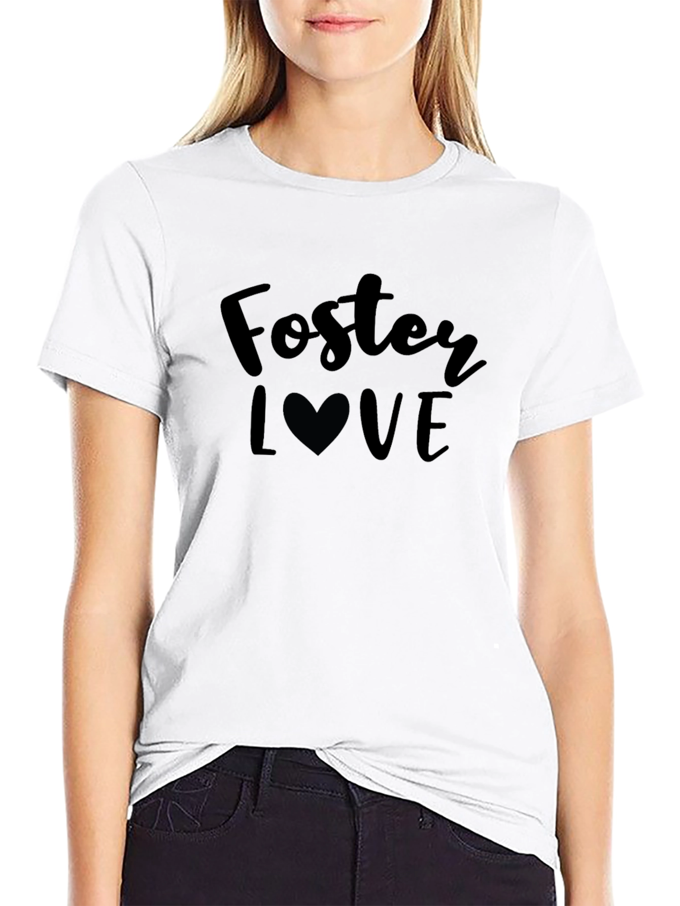 Foster Love Graphic Tee - Show Your Support!