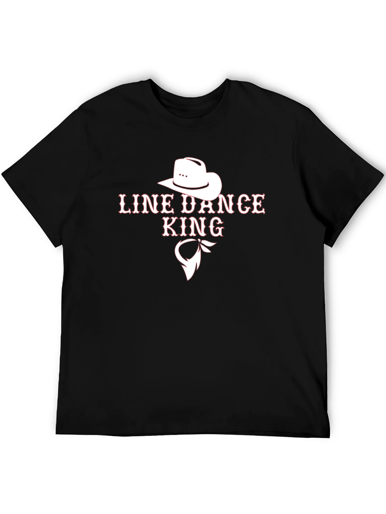 Line Dance King Graphic Tee