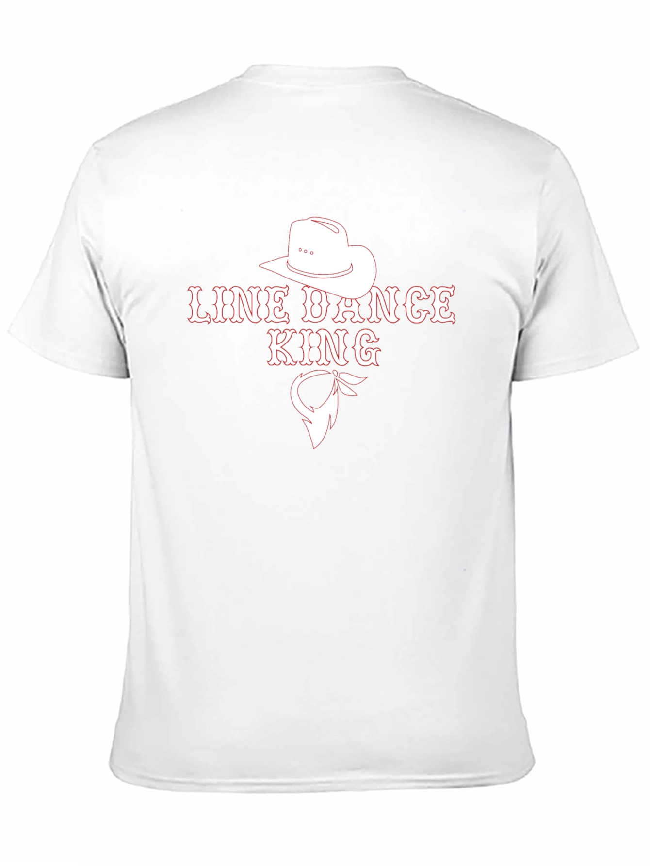 Line Dance King Graphic Tee