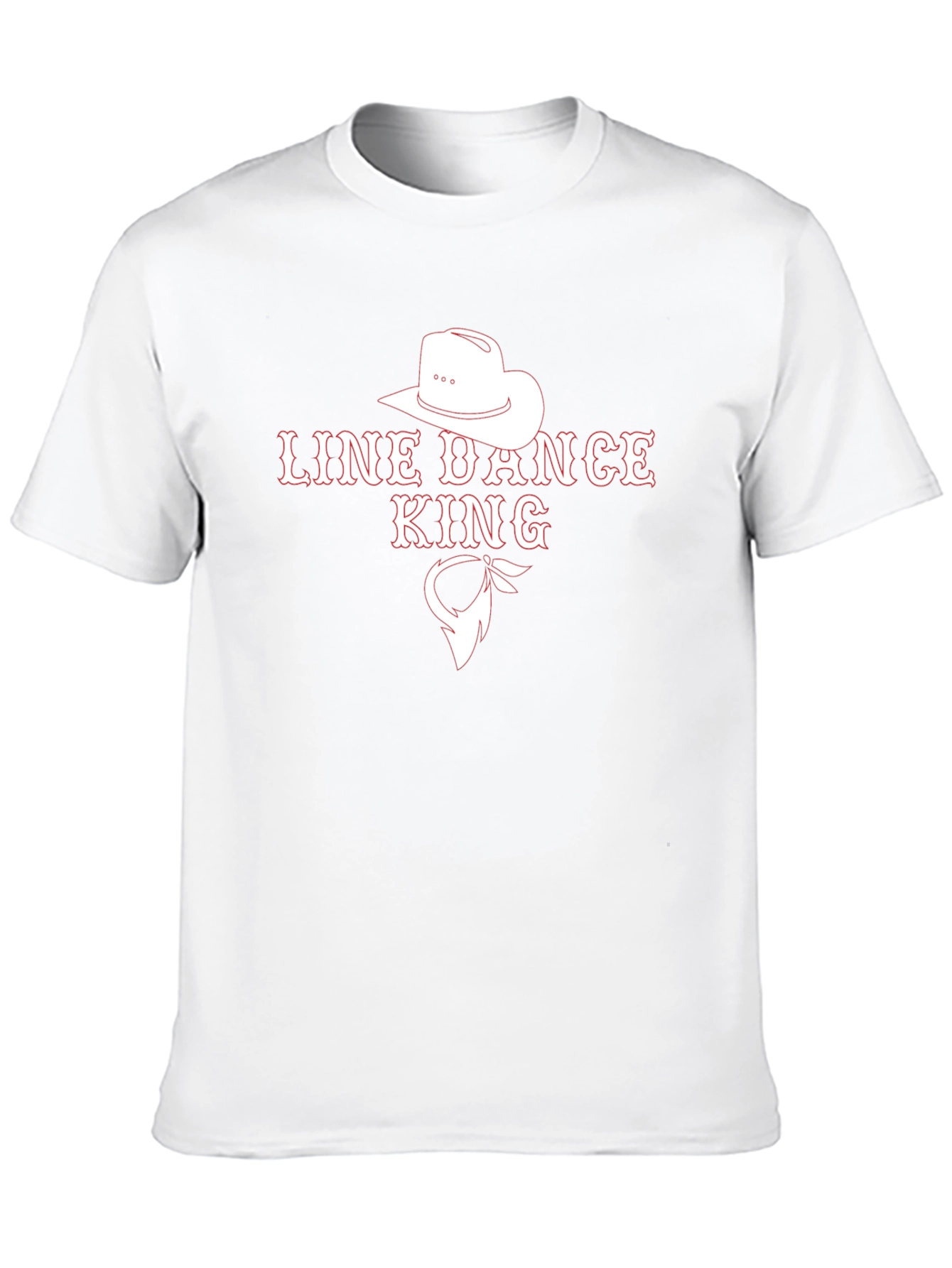 Line Dance King Graphic Tee