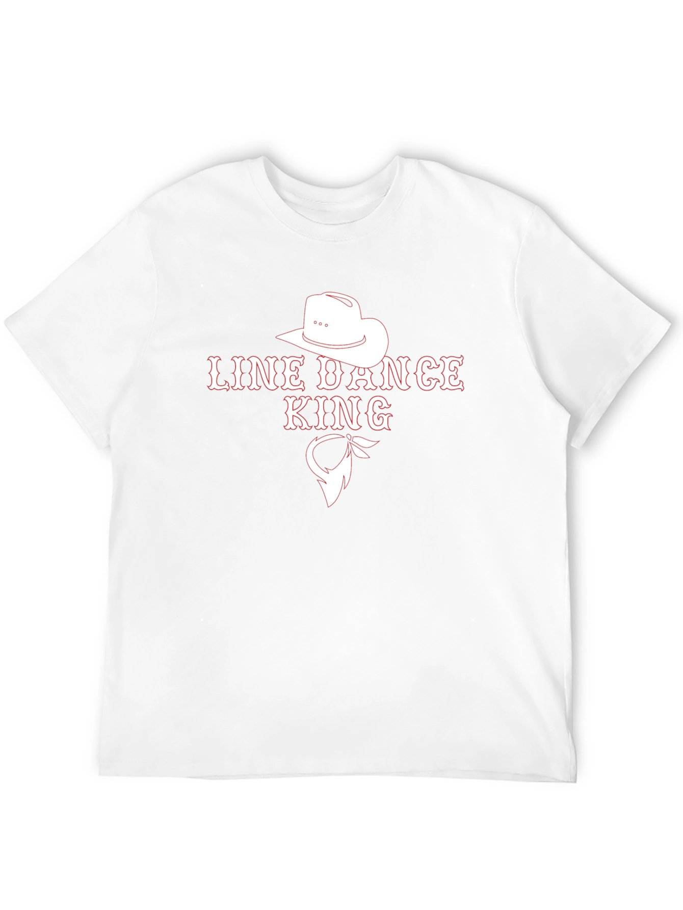Line Dance King Graphic Tee