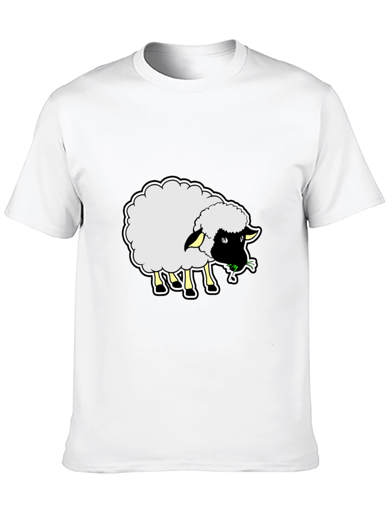 Sheep Graphic Black T-Shirt