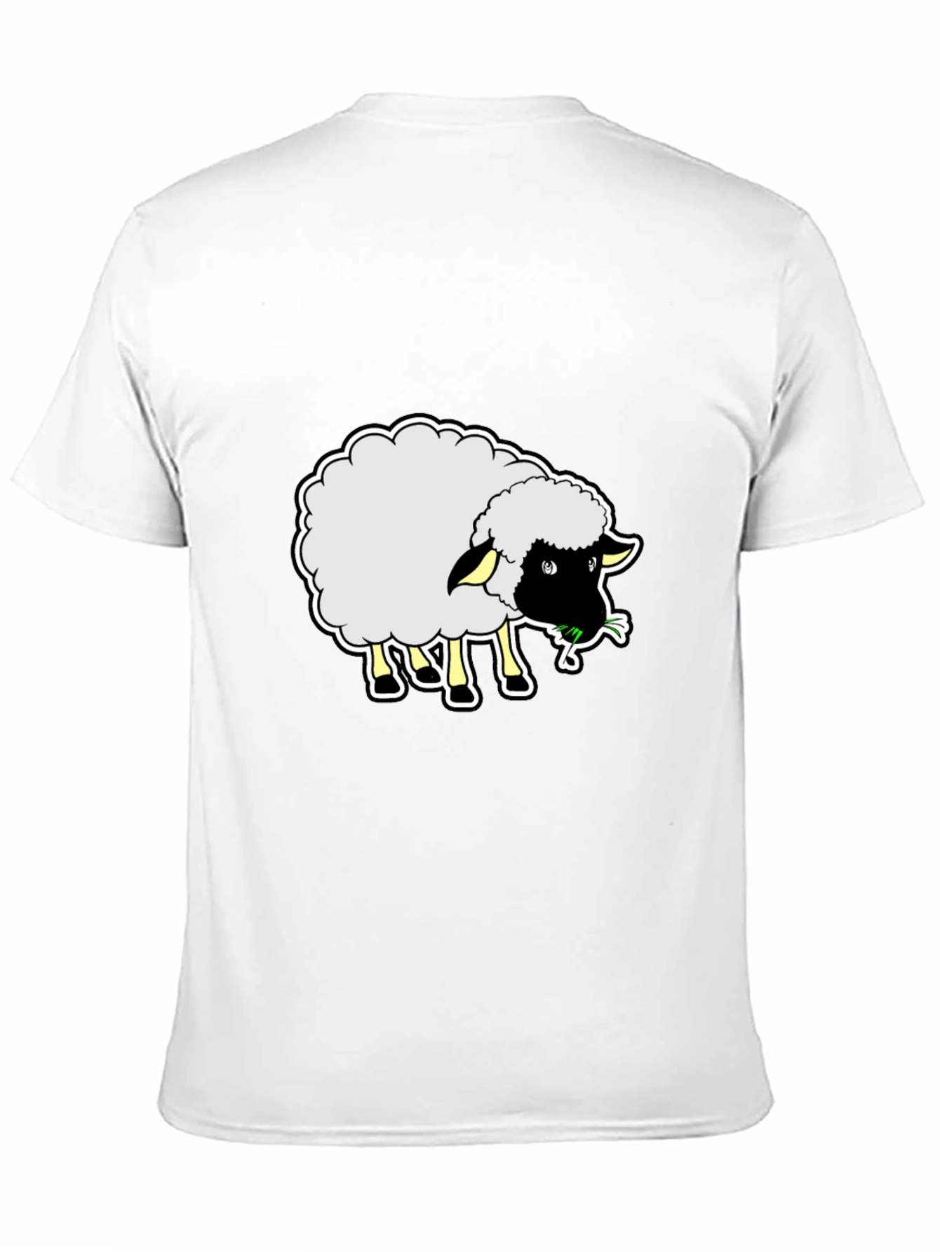Sheep Graphic Black T-Shirt