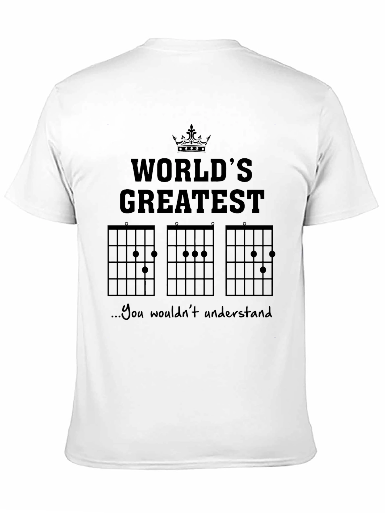 Worlds Greatest Guitar Player Black T-Shirt